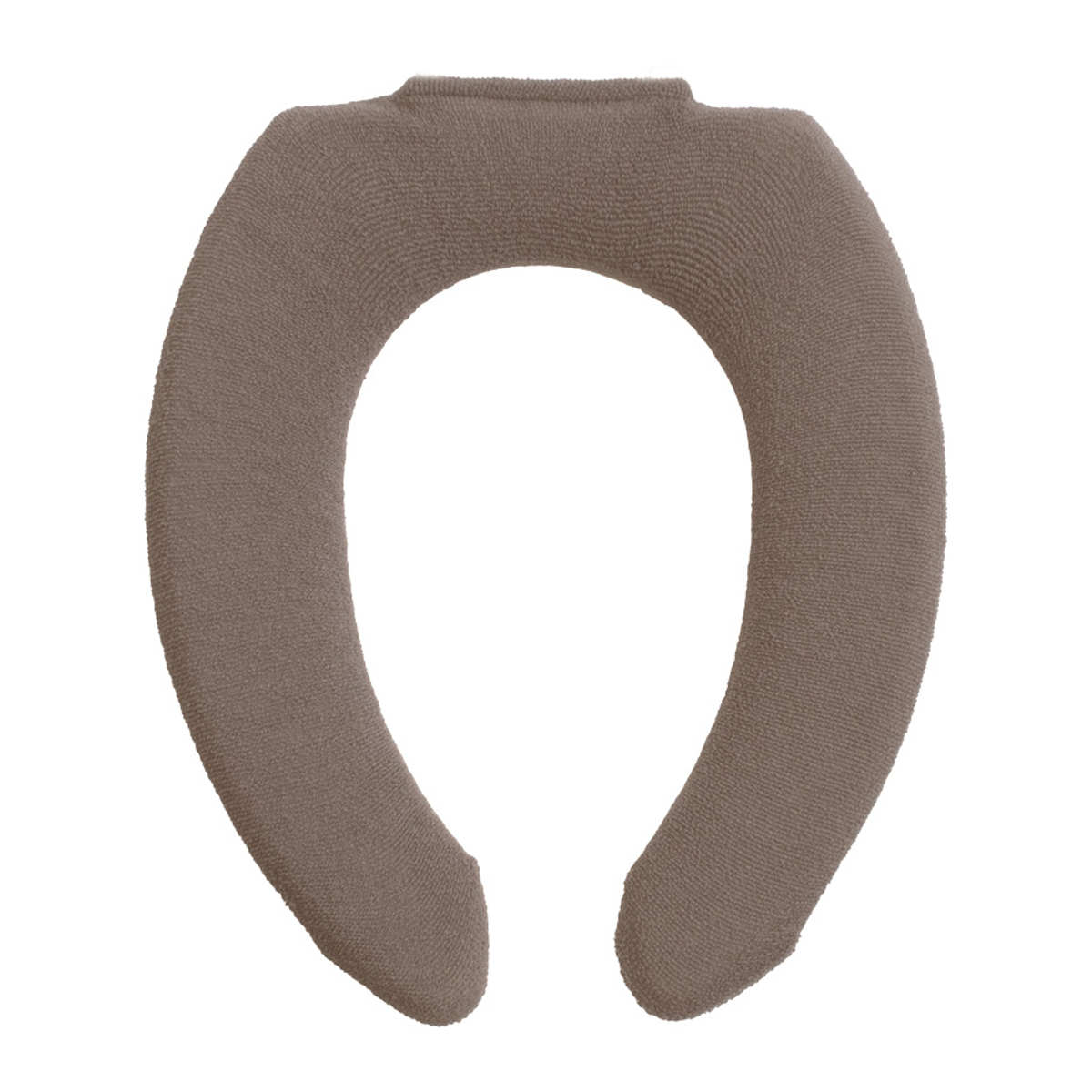 便座カバー コクーン U型便座カバー ( 便座 カバー トイレカバー トイレ用品 U型用 洗濯OK 伸縮 トイレタリー U型便座専用 丸洗い 無地 着脱簡単 ピンク ブルー グリーン ベージュ ブラウン グレー ) 【グレー】 グレー