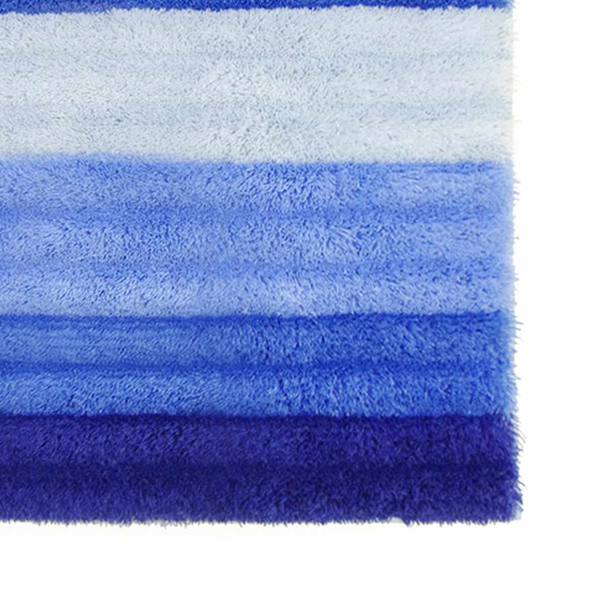 トイレマット フレッシュデオ 約60×60cm ( トイレ マット 足元マット 滑り止め 洗濯OK トイレタリー すべり止め 丸洗い 60×60 ボーダー柄 ブルー グリーン ) 【グリーン】 グリーン