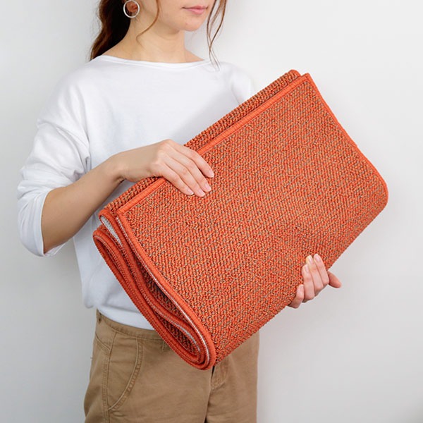 キッチンマット 45×240cm PLYS ( キッチン マット 240cm キッチンラグ カーペット ラグ 台所マット 長方形 インテリアマット 洗える 滑り止め おしゃれ ウォッシャブル オールシーズン ) 【グレー】 グレー