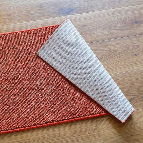 キッチンマット 45×240cm PLYS ( キッチン マット 240cm キッチンラグ カーペット ラグ 台所マット 長方形 インテリアマット 洗える 滑り止め おしゃれ ウォッシャブル オールシーズン ) 【グレー】 グレー