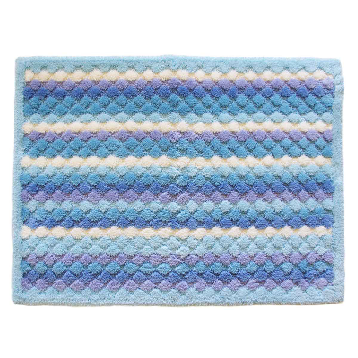 バスマット 乾度良好 抗カビプラス 50×70cm ( お風呂マット 足拭きマット すべり止め お風呂 バスグッズ 防カビ 浴室マット 50×70 玄関マット 吸水 抗菌 防臭 洗濯OK ) 【ピンク】 ピンク