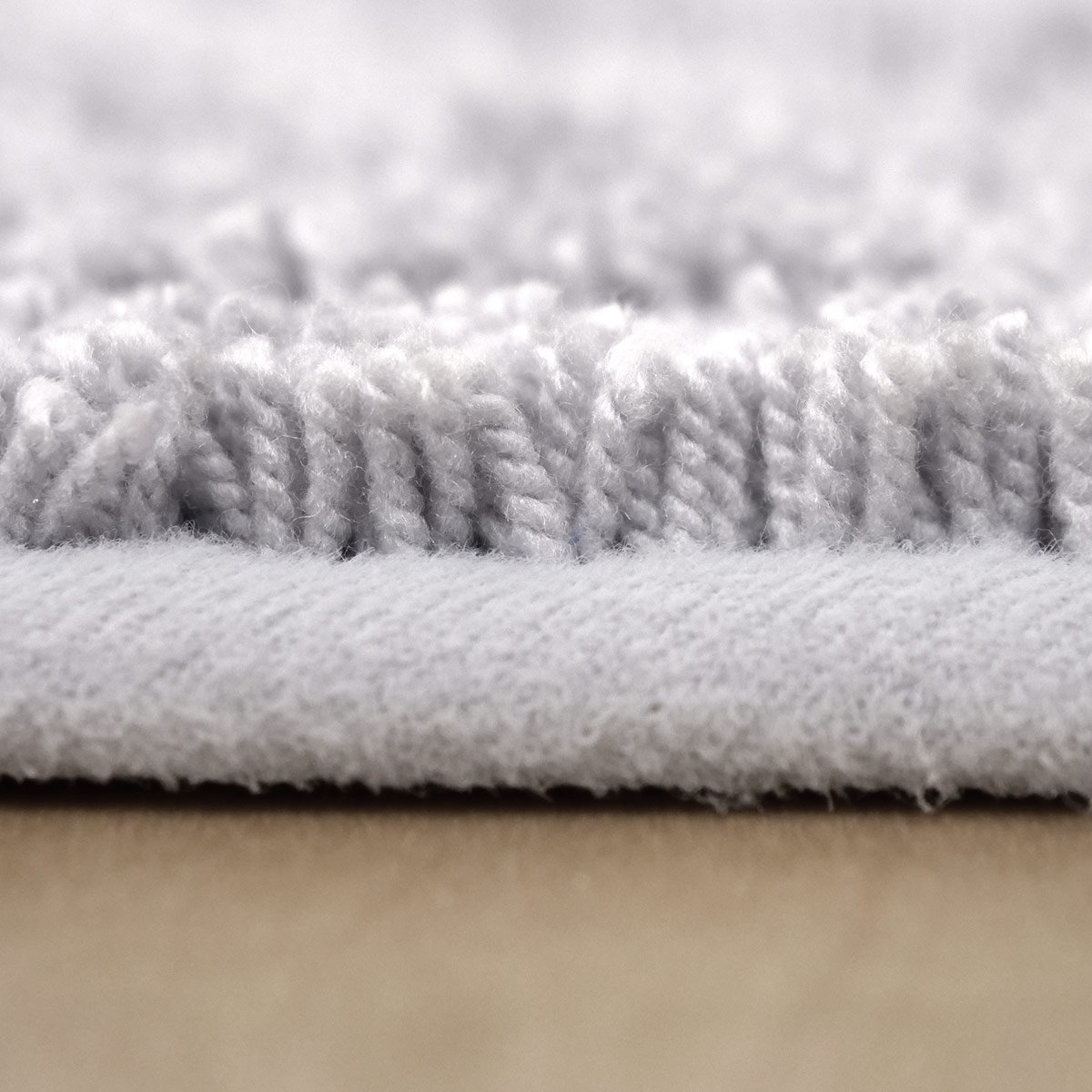 バスマット 乾度良好 リッカ 60×85cm 大判 速乾 ( お風呂マット 足拭きマット お風呂 バスグッズ 浴室マット 玄関マット 吸水 抗菌 防臭 洗濯OK シンプル ) 【グレー】 グレー