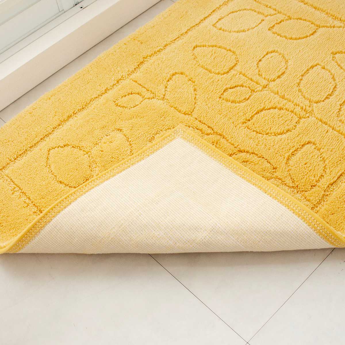 バスマット 乾度良好 ファイン 45×60cm 速乾 ( 風呂 マット 速乾性 吸水 吸水性 滑り止め お風呂 浴室 長方形 吸水速乾 バス バス用品 お風呂用品 バスグッズ 洗える 丸洗い 足ふき 60cm ) 【ブルー】 ブルー