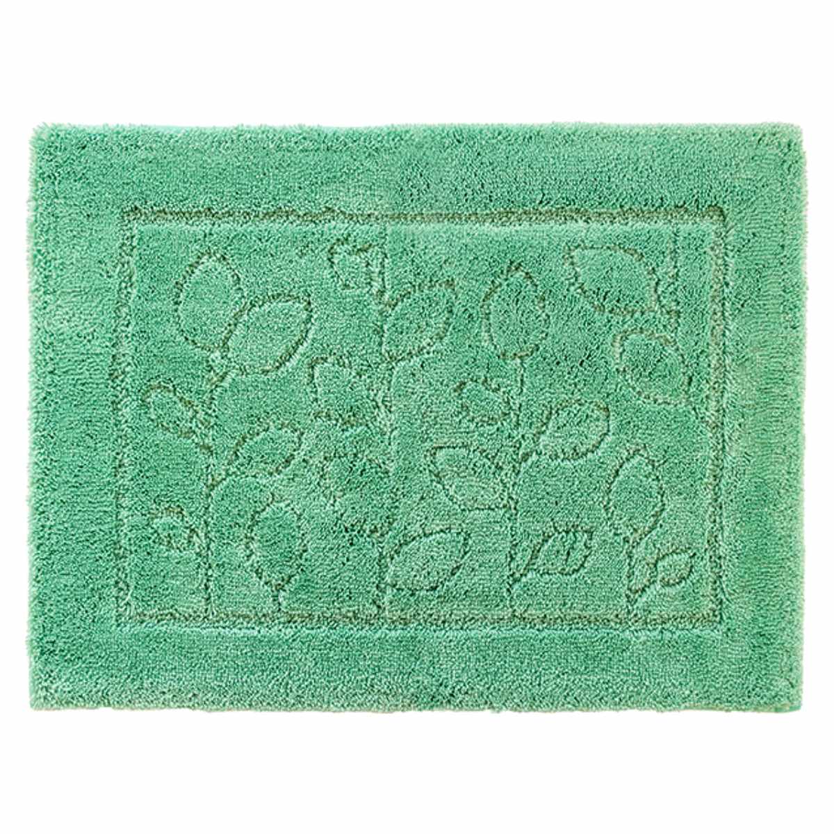 バスマット 乾度良好 ファイン 45×60cm 速乾 ( 風呂 マット 速乾性 吸水 吸水性 滑り止め お風呂 浴室 長方形 吸水速乾 バス バス用品 お風呂用品 バスグッズ 洗える 丸洗い 足ふき 60cm ) 【ブルー】 ブルー