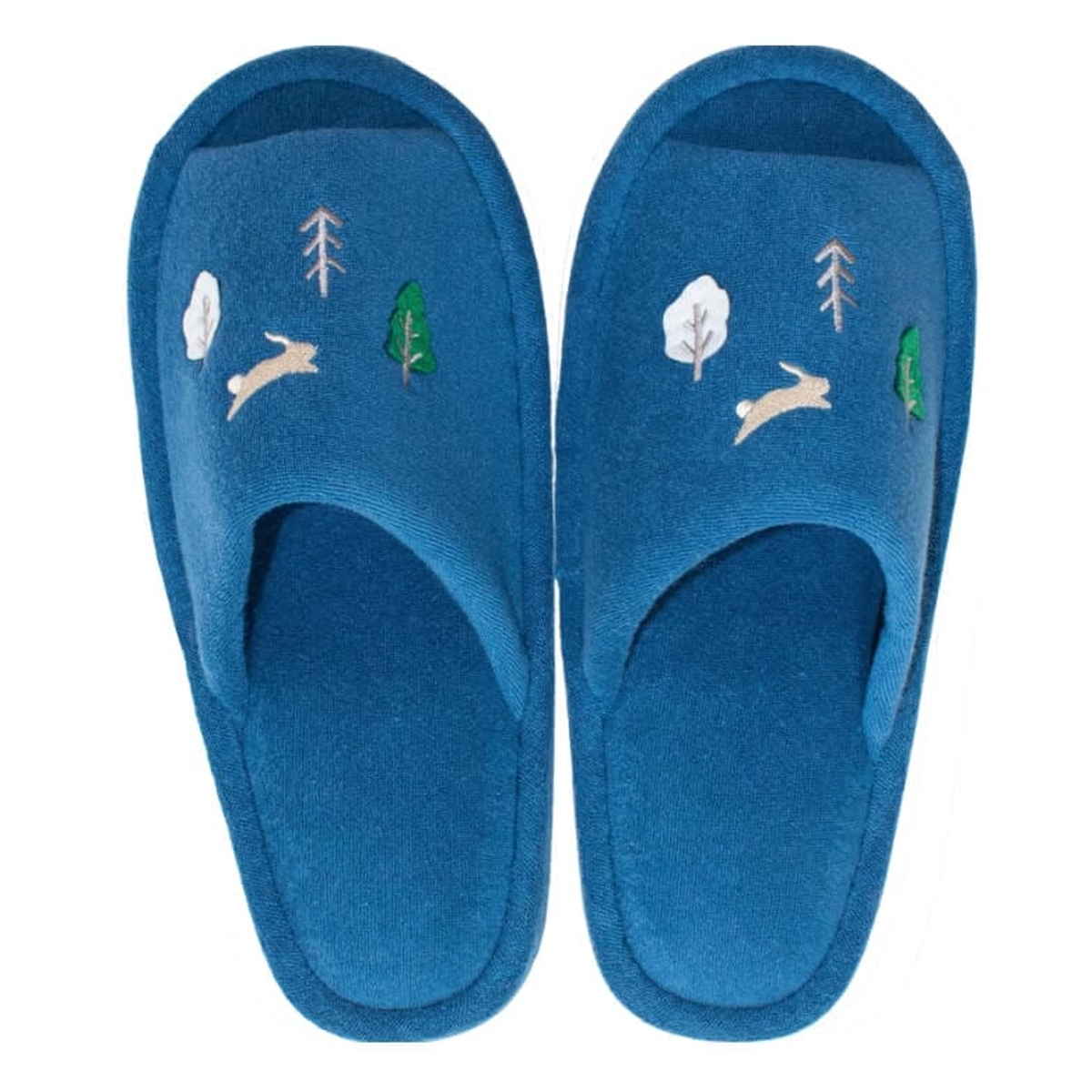 スリッパ ナタルシーナリー ( トイレ用スリッパ 前開き 洗濯OK 23~25cm トイレタリー 洗える ルームスリッパ 北欧 ベージュ ネイビー ) 【ベージュ】 ベージュ