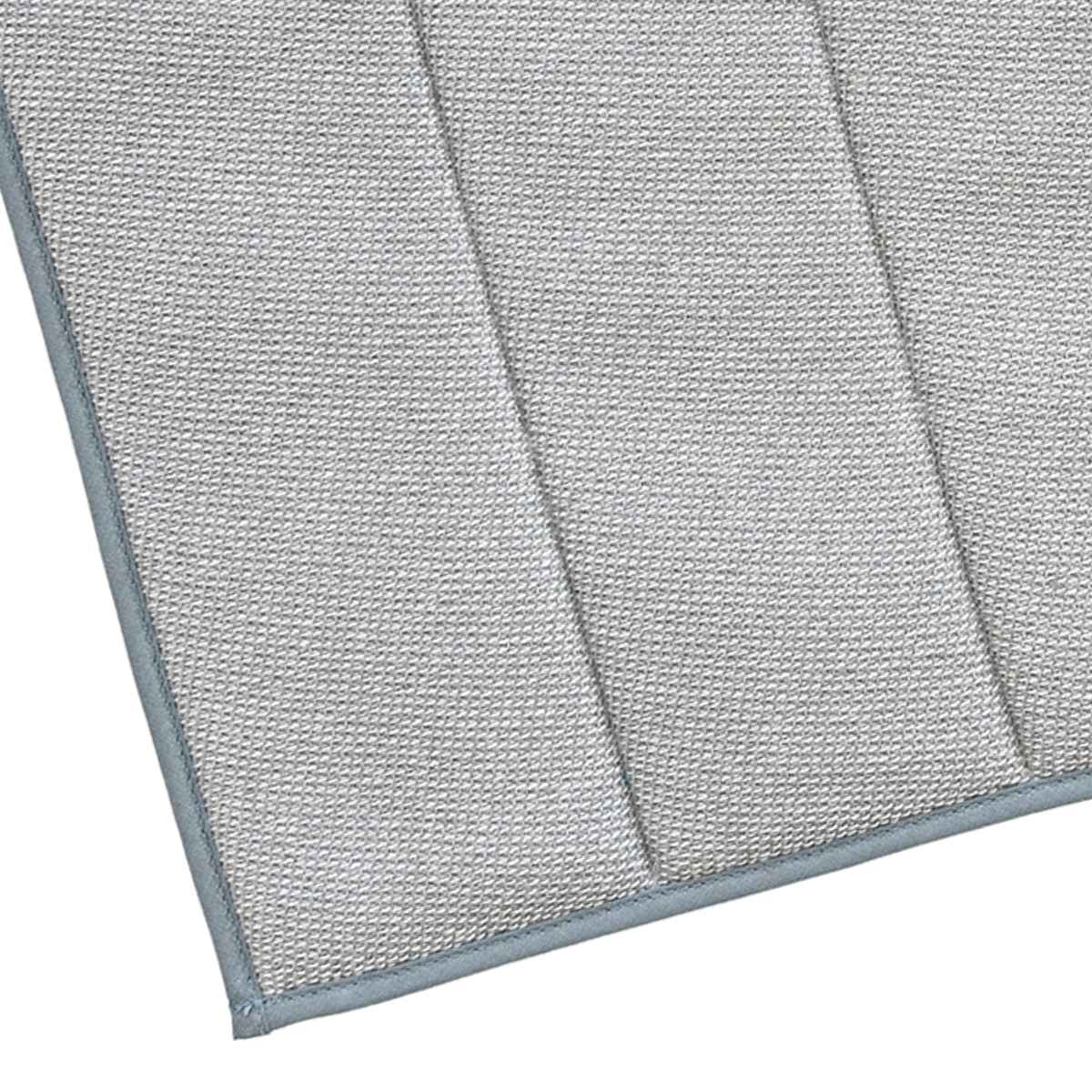 水切りマット プリスベイス Lサイズ 35cm×45cm 抗菌 消臭 ( 吸水マット 吸水水切りマット 水切り用マット ディッシュマット 吸水 キッチン用吸水マット キッチンマット ドライマット ドライングマット 乾燥 水切り 水切り用品 ) 【グレー】 グレー