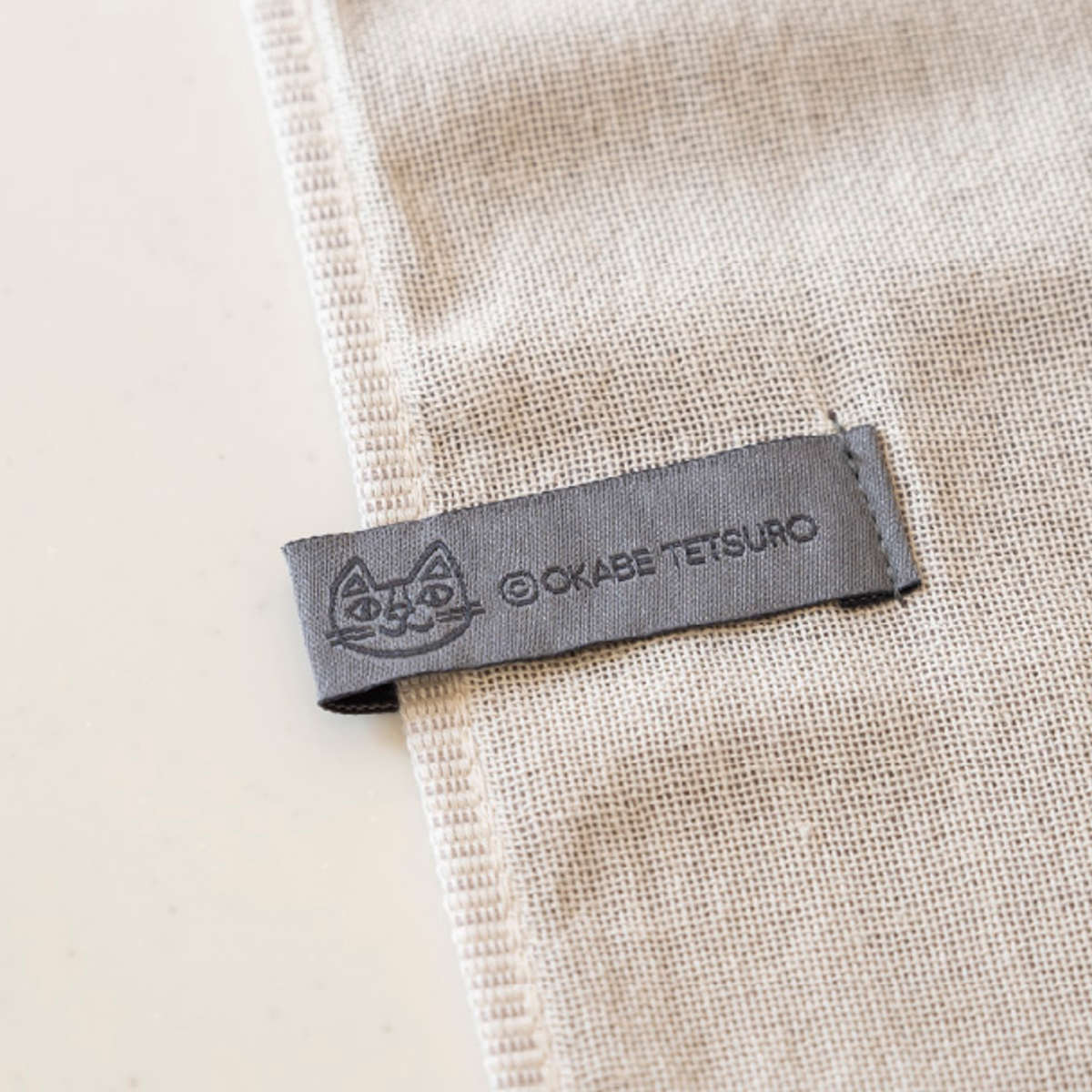 布巾 おかべてつろう Ag+ 抗菌 ふきん ( キッチンクロス フキン クロス 銀イオン 光触媒抗菌 ネコ ねこ 可愛い キッチン用 台拭き 食器拭き 台ふきん おしぼり キッチンタオル 万能 キッチングッズ ) 【ピンク】 ピンク