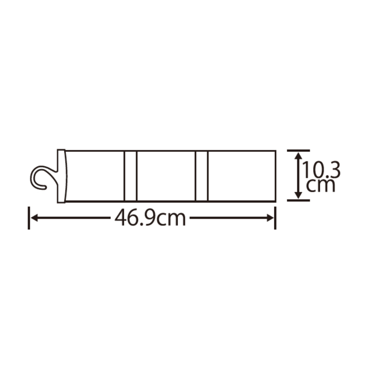 水とりぞうさん 除湿剤シート 防虫付洋服ダンス用 2枚入り ( 湿気 除湿 衣類 クローゼット 押し入れ 物入れ 湿気とり 吸湿 防虫 防虫剤 吊り下げ コンパクト スリム 収納 カビ対策 )