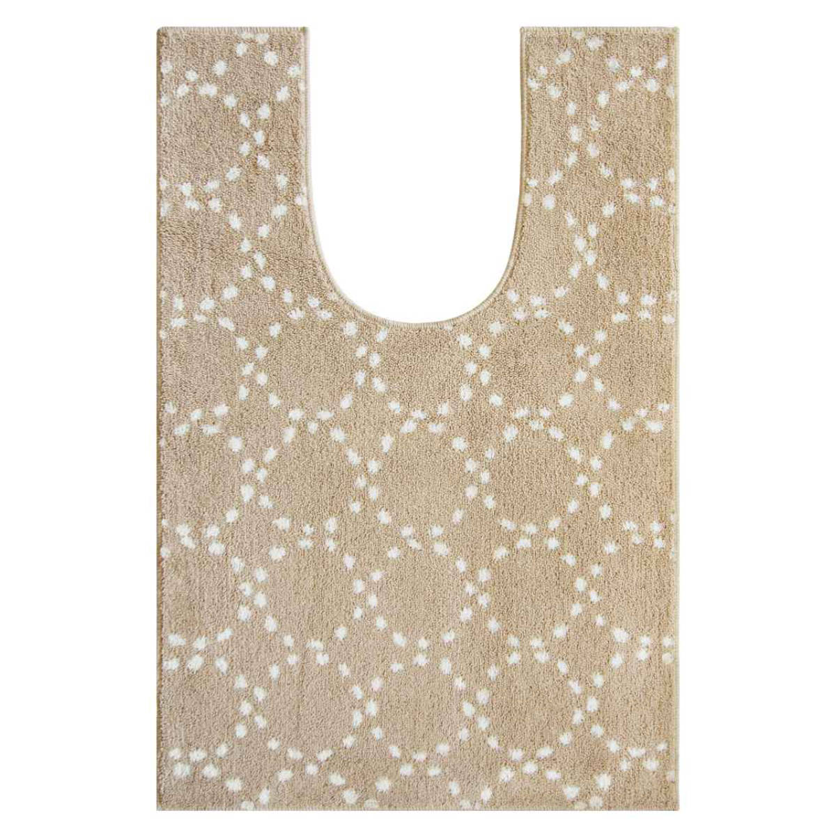 トイレマット ロング 耳長 105×70cm ナチュラル ( トイレ マット 滑り止め 足元マット ラグ トイレグッズ トイレタリー すべり止め 北欧 ) 【ブルー】 ブルー