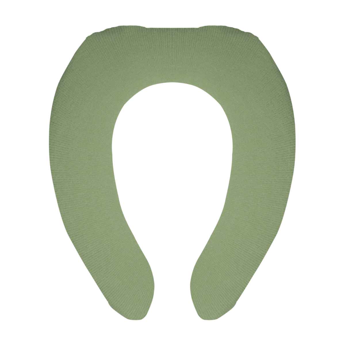 便座カバー U型 ナチュラル ( 便座 カバー シート 便座マット トイレカバー トイレ用品 U型便座専用 サニタリー 暖かい トイレ 無地 ) 【グレー】 グレー