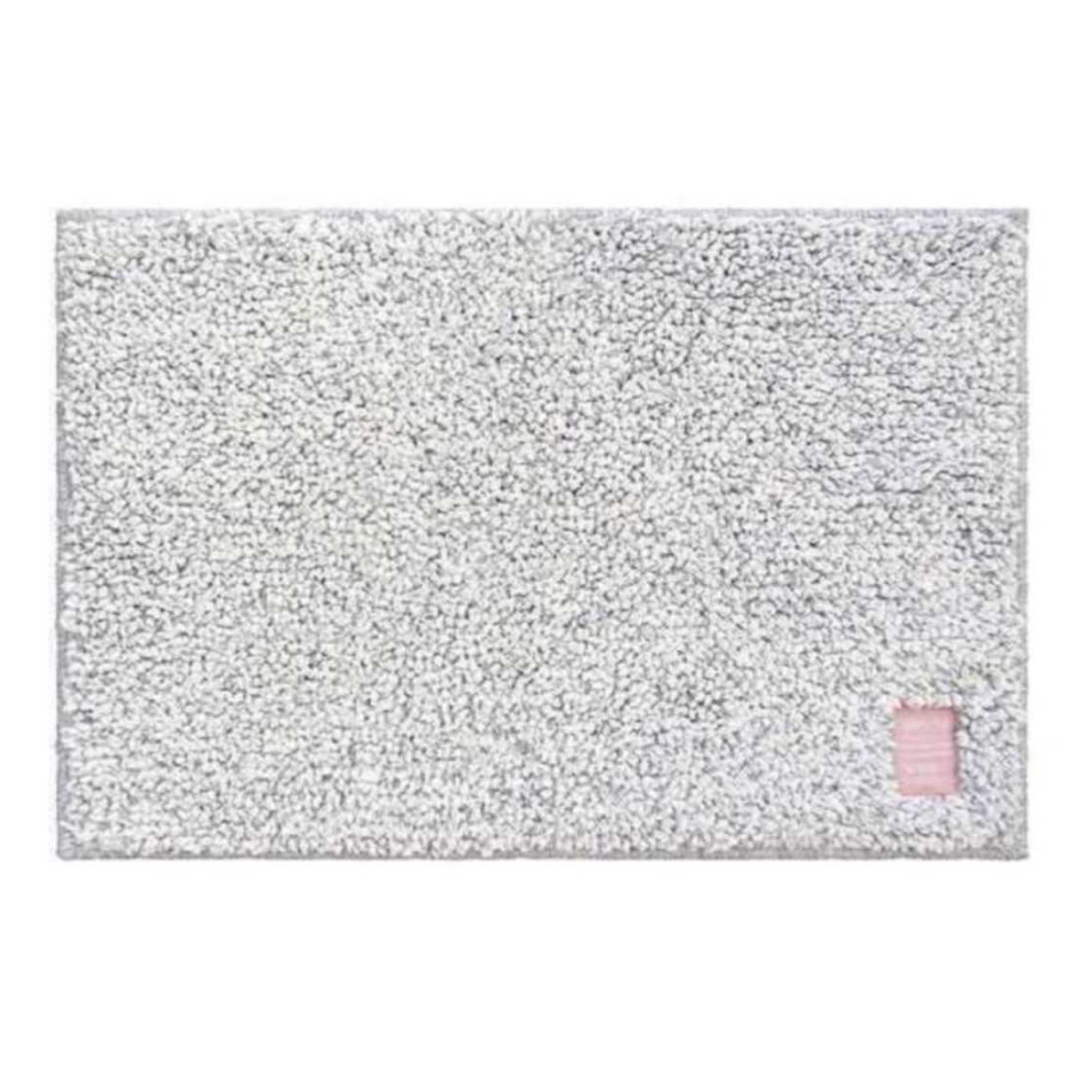 バスマット ひとひらバスマット 50×75cm ( お風呂マット 足拭きマット 吸水 抗菌 防臭 滑り止め 洗濯可 浴室マット 玄関マット サラサラ 洗える 50×75 すべり止め 桜 藤 雪 雲 雫 落葉 ) 【雫】 雫