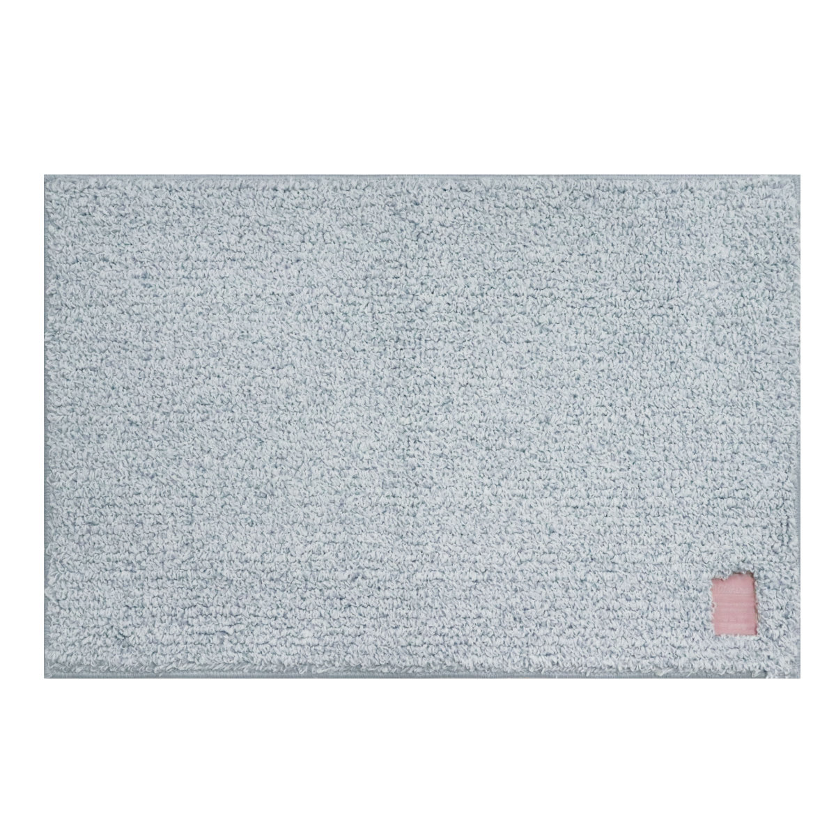 バスマット ひとひらバスマット 50×75cm ( お風呂マット 足拭きマット 吸水 抗菌 防臭 滑り止め 洗濯可 浴室マット 玄関マット サラサラ 洗える 50×75 すべり止め 桜 藤 雪 雲 雫 落葉 ) 【雫】 雫