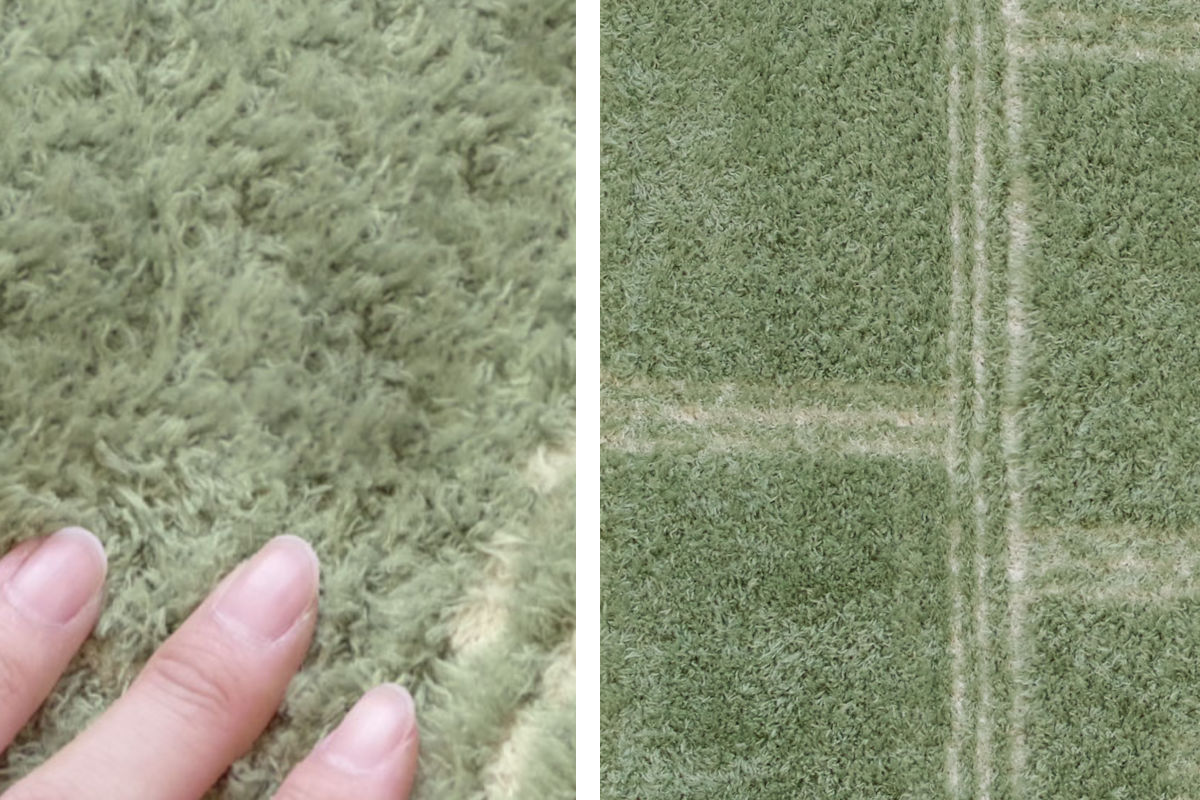 キッチンマット kieto インテリアマット 45×180cm ( 洗える 滑り止め加工 おしゃれ マット 45cm 180cm キッチン 台所 床 フロア キッチン用マット 台所用マット キッチンラグ 長方形 洗濯可能 滑り止め 薄手 短毛 シンプル ) 【アイボリー】 アイボリー