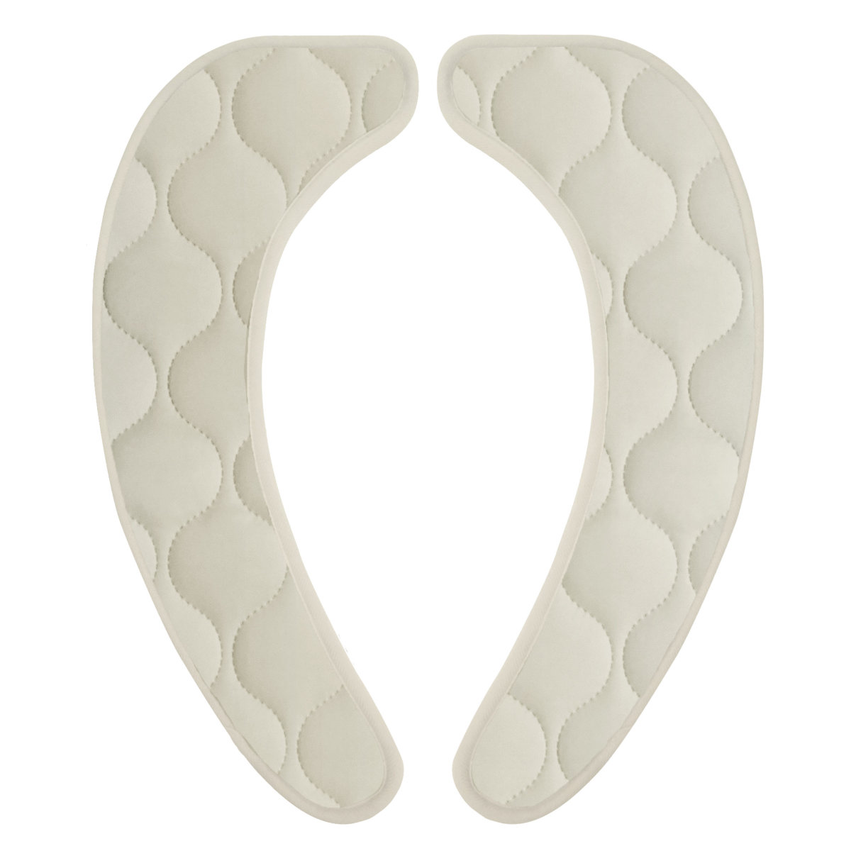 便座シート mocchin 貼るだけ冷感便座シート ( 便座カバー トイレ カバー シート 兼用タイプ 貼るだけ 接触冷感 洗える トイレタリー U型 O型 洗浄暖房型 おくだけ 洗濯可 ひんやり トイレ用品 グレー ベージュ ) 【ベージュ】 ベージュ