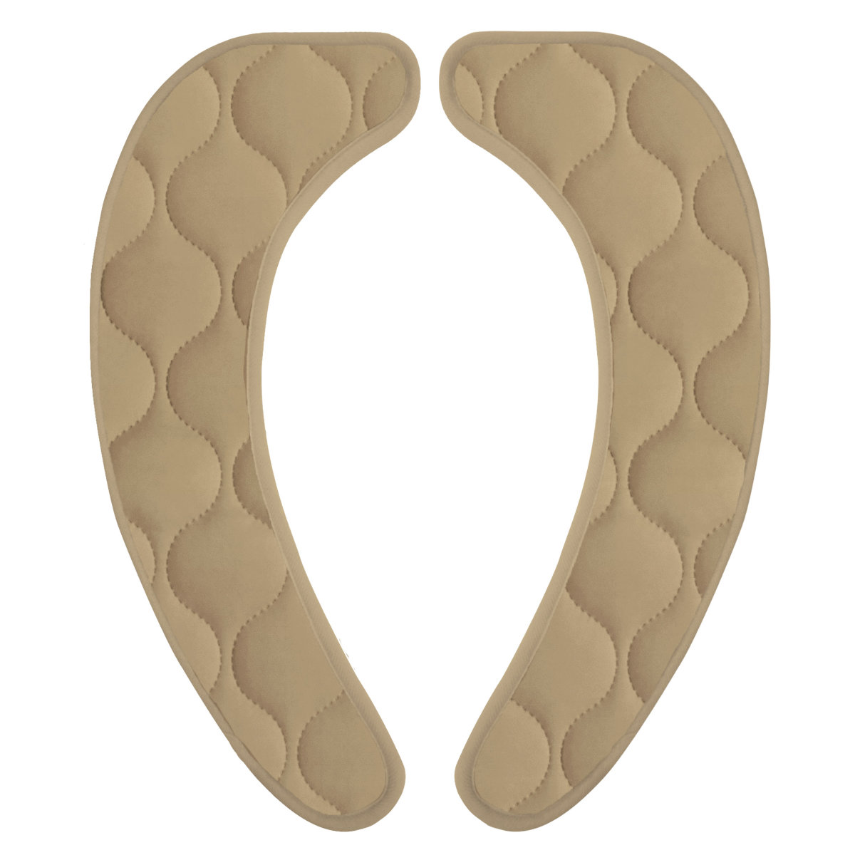 便座シート mocchin 貼るだけ冷感便座シート ( 便座カバー トイレ カバー シート 兼用タイプ 貼るだけ 接触冷感 洗える トイレタリー U型 O型 洗浄暖房型 おくだけ 洗濯可 ひんやり トイレ用品 グレー ベージュ ) 【ベージュ】 ベージュ