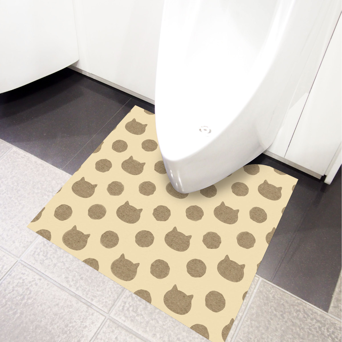 使い捨てトイレマット 15枚入り 60×55cm トイレマット 使い捨て トイレ マット ( 不織布 撥水加工 すべり止め 汚れたら捨てる 男性用小便器 カットできる 清潔 15枚 撥水 滑り止め 衛生的 捨てられる 薄型 60 55 ) 【モロッカンピンク】 モロッカンピンク