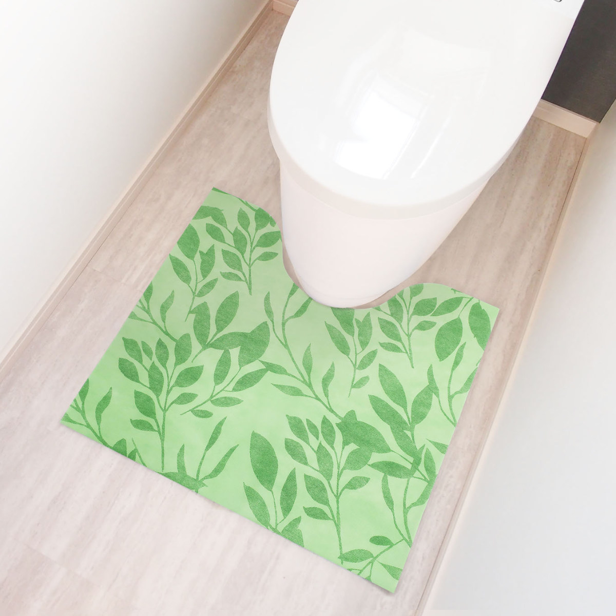 使い捨てトイレマット 15枚入り 60×55cm トイレマット 使い捨て トイレ マット ( 不織布 撥水加工 すべり止め 汚れたら捨てる 男性用小便器 カットできる 清潔 15枚 撥水 滑り止め 衛生的 捨てられる 薄型 60 55 ) 【モロッカンピンク】 モロッカンピンク