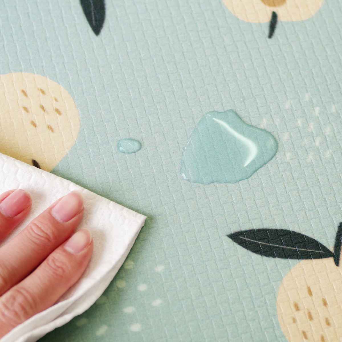 キッチンマット 拭けるインテリアマット 45x120 ( PVCマット キッチン マット キッチンラグ 台所マット 45cm 120cm 拭ける おしゃれ インテリアマット 長方形 洗濯不要 お手入れ簡単 拭けるキッチンマット ) 【テラゾー】 テラゾー