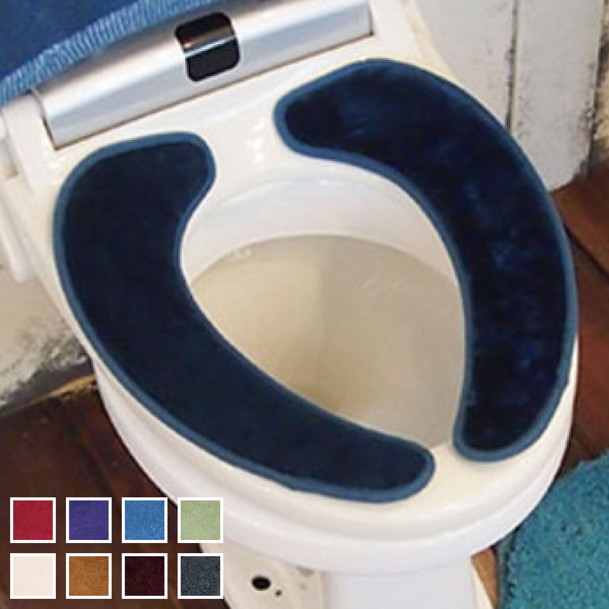 便座シート 吸着 カラーモードプレミアム 吸着便座シート （ トイレ 便座カバー トイレ便座シート 無地 吸着シート トイレタリー トイレグッズ トイレ用品 抗菌 消臭 便座 カバー シート ） 【ターコイズ】