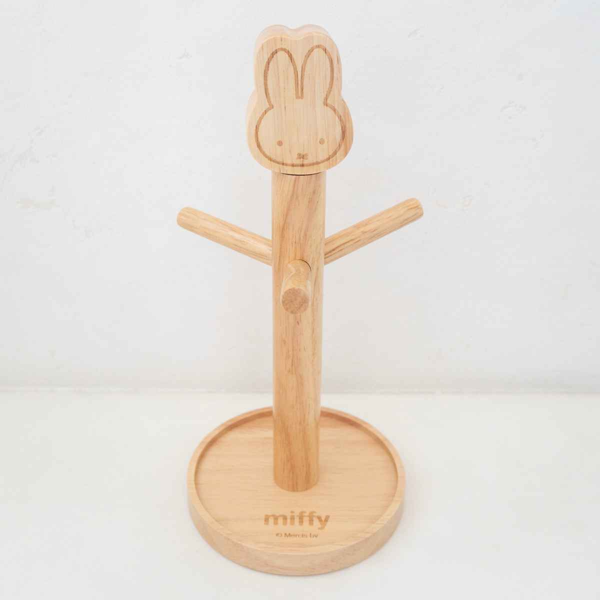 カップスタンド miffy ミッフィー マグカップスタンド ( 天然木 マグスタンド カップ コップ 収納 マグカップ スタンド 木製 コップスタンド マグカップ置き フック コップ置き 掛け おしゃれ 北欧 北欧風 かわいい )