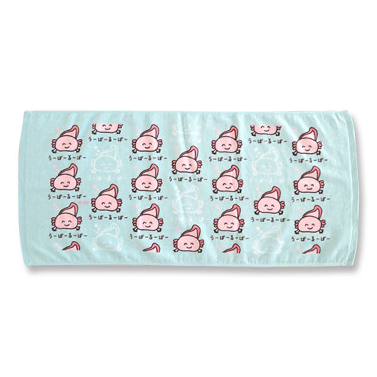 フェイスタオル 34×75cm 水辺の生き物系柄 Part1 おえかきさん ( タオル 手拭きタオル 綿100 コットン 生き物 生物 手書き風 かわいい デイリータオル たおる 汗拭きタオル フェイス 洗顔 洗面 新生活 ギフト バス用品 ) 【らっこさん】 らっこさん