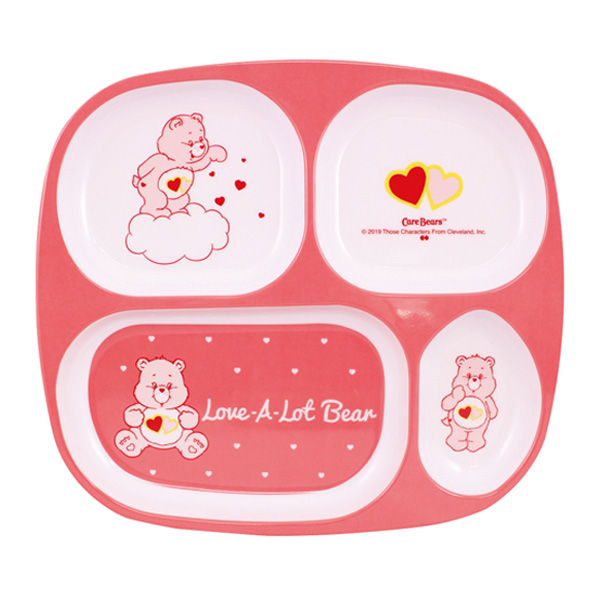 Lohaco 食器セット ケアベア Care Bears ラブアロット ベビー食器 食器 キャラクター ランチプレート スプーン フォーク ボウル マグカップ 皿 プレート お椀 タンブラー 子供用 メラミン食器 ベビーキッズギフト お祝い リビングート ロハコ店