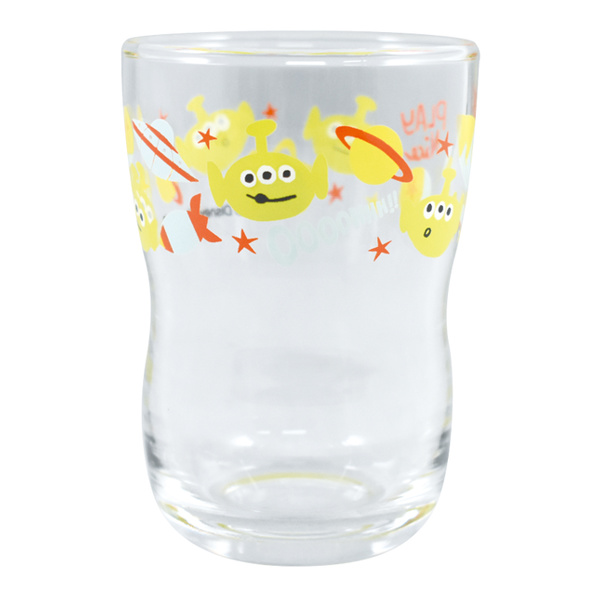 Lohaco グラス 180ml トイ ストーリー ディズニー ガラス製 コップ 食器 キャラクター エイリアン ガラスコップ タンブラー トイストーリー ガラスのコップ 小さめ かわいい おしゃれ キャラ グラス コップ タンブラー リビングート ロハコ店