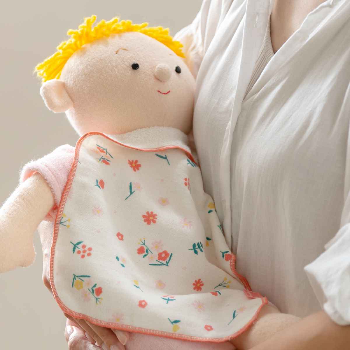汗取りパッド ベビー nenne-futurum FLOWER SERIES ( 汗取りパット ベビー汗取りパッド ベビー汗取りパット 汗 背中 コットン 綿100% 日本製 女の子 汗取り 赤ちゃん プレゼント グッズ かわいい ベビー用品 ベビーグッズ )