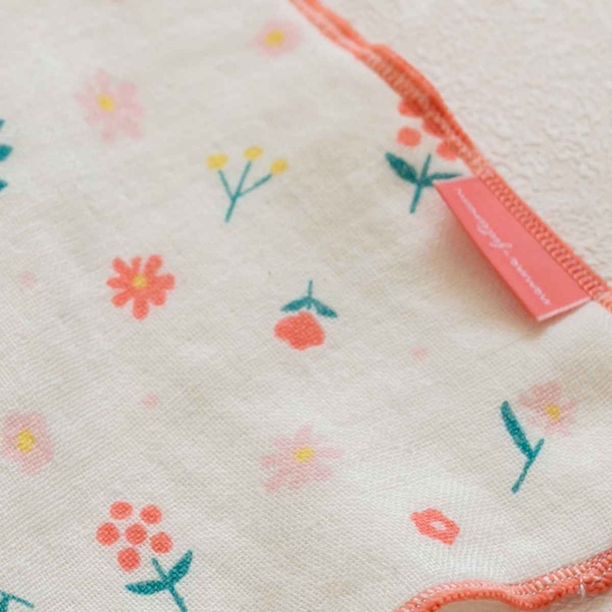 汗取りパッド ベビー nenne-futurum FLOWER SERIES ( 汗取りパット ベビー汗取りパッド ベビー汗取りパット 汗 背中 コットン 綿100% 日本製 女の子 汗取り 赤ちゃん プレゼント グッズ かわいい ベビー用品 ベビーグッズ )