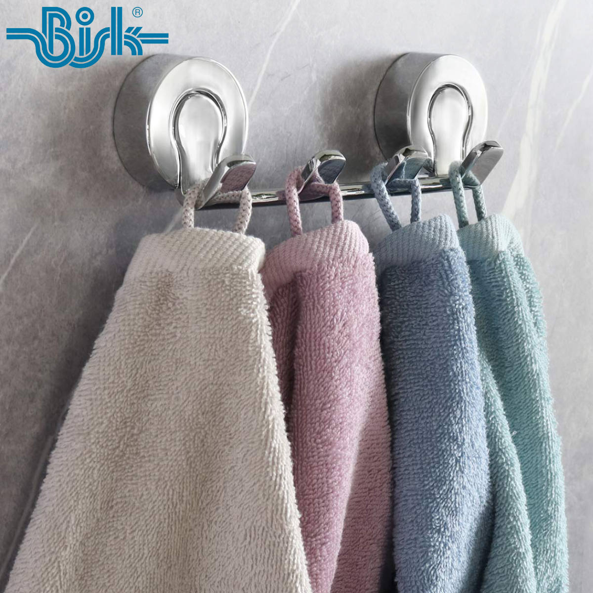 フック 4連フック BISK VENTURA 4フック ビスク 洗面 洗面収納 収納 ( フック タオルフック バスタオルフック ステンレス バスローブ タオル バスタオル ダブル 引っ掛け 壁付け 壁掛けフック 省スペース ホテルライク )
