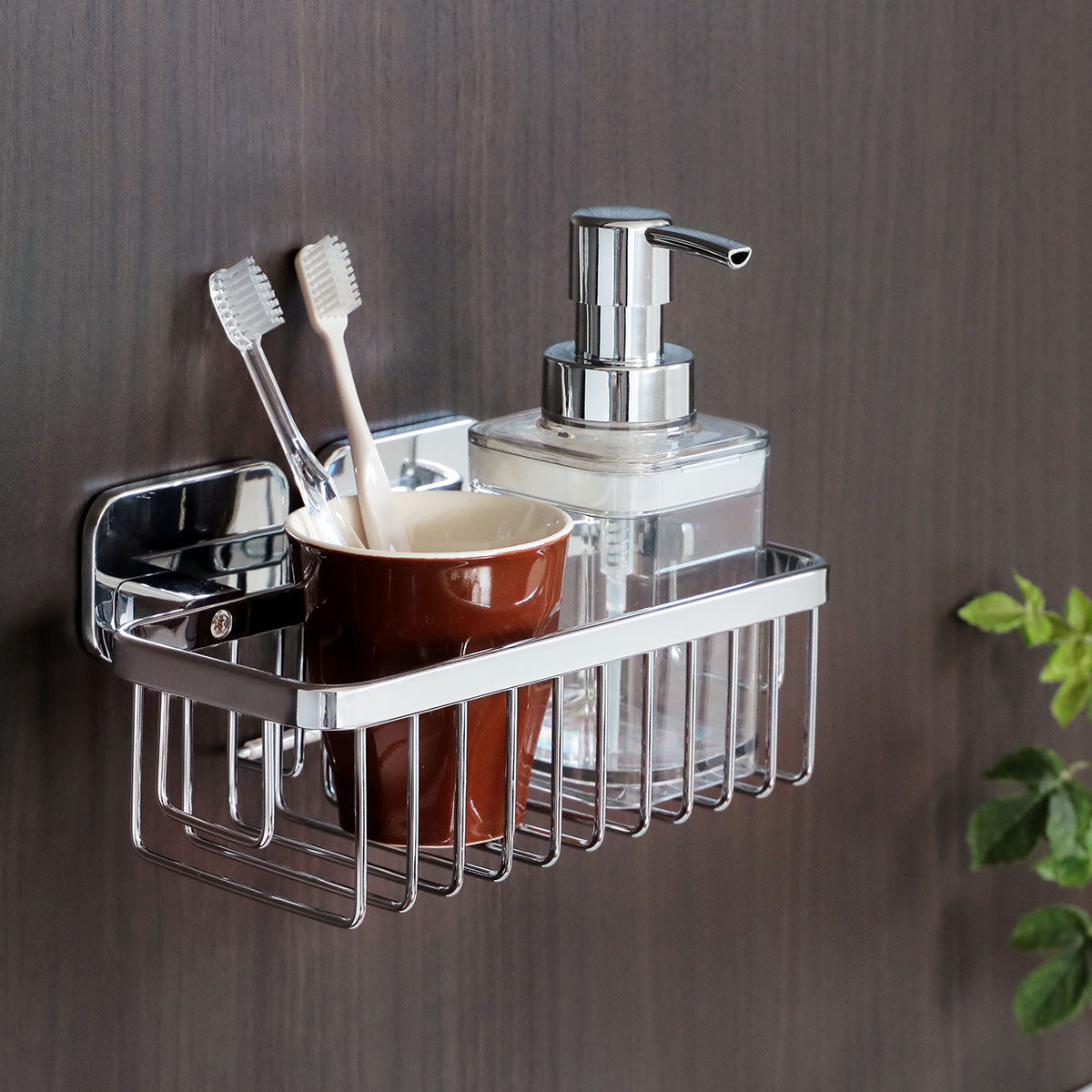 ソープバスケット BISK TORE シャワーソープバスケット ビスク ( 石鹸置き ソープトレー 石けんトレー 水切り ソープ バスケット バスバスケット 石鹸皿 石けん置き せっけん お風呂 バスルーム ステンレス 壁付け DIY )