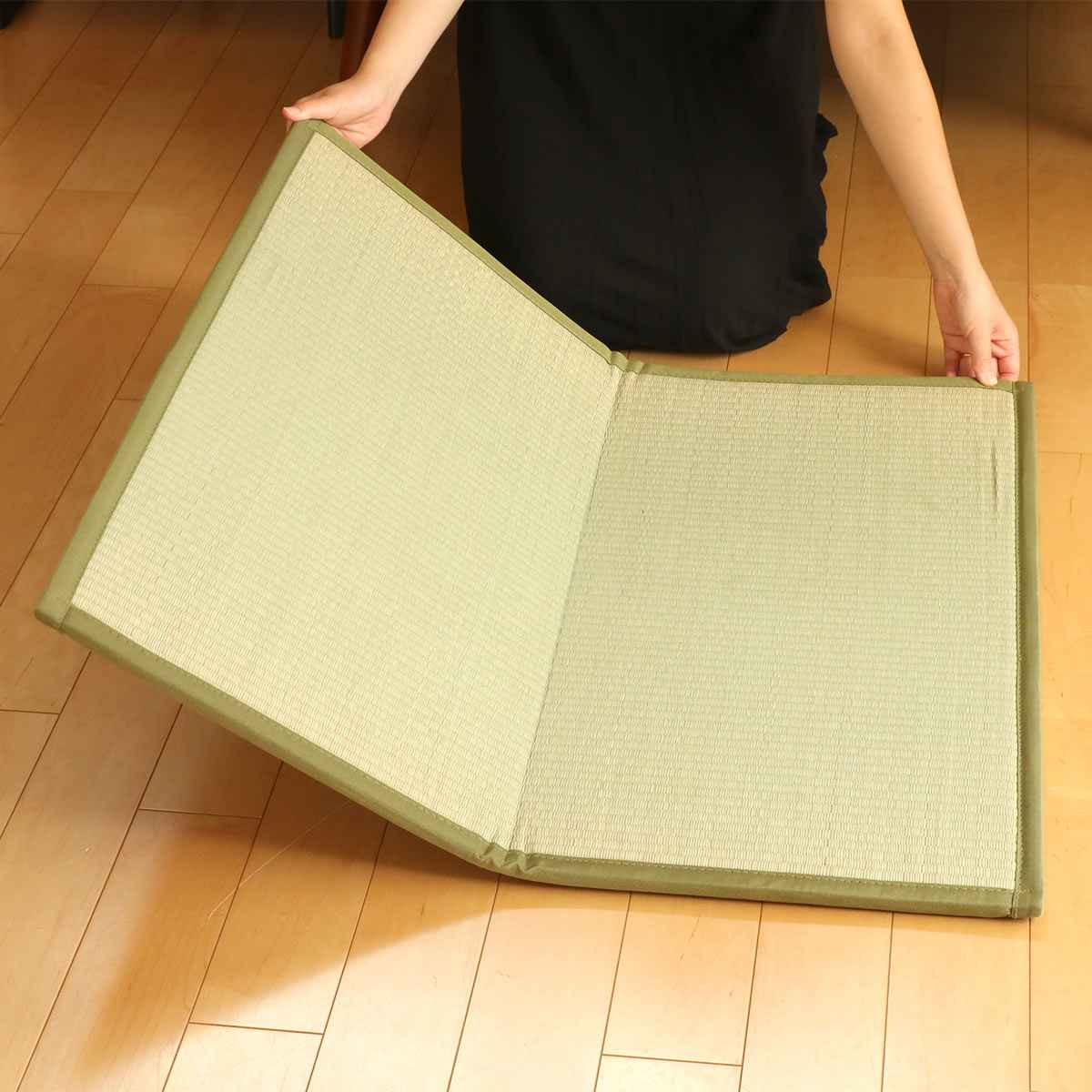 畳 82×82cm 日本製 2つ折り畳 6枚セット （ マット フローリング