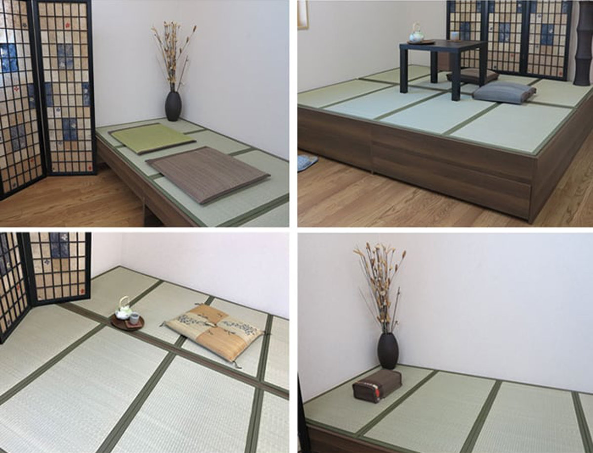 畳ベッド シングル 引出し2杯 小上がり シンプル ( ベッドフレーム 畳 ベッド ヘッドレス 天然い草 引出し たたみ 抗菌 調湿 消臭 畳マットレス 畳付 ブラウン ナチュラル ) 【ブラウン】 ブラウン