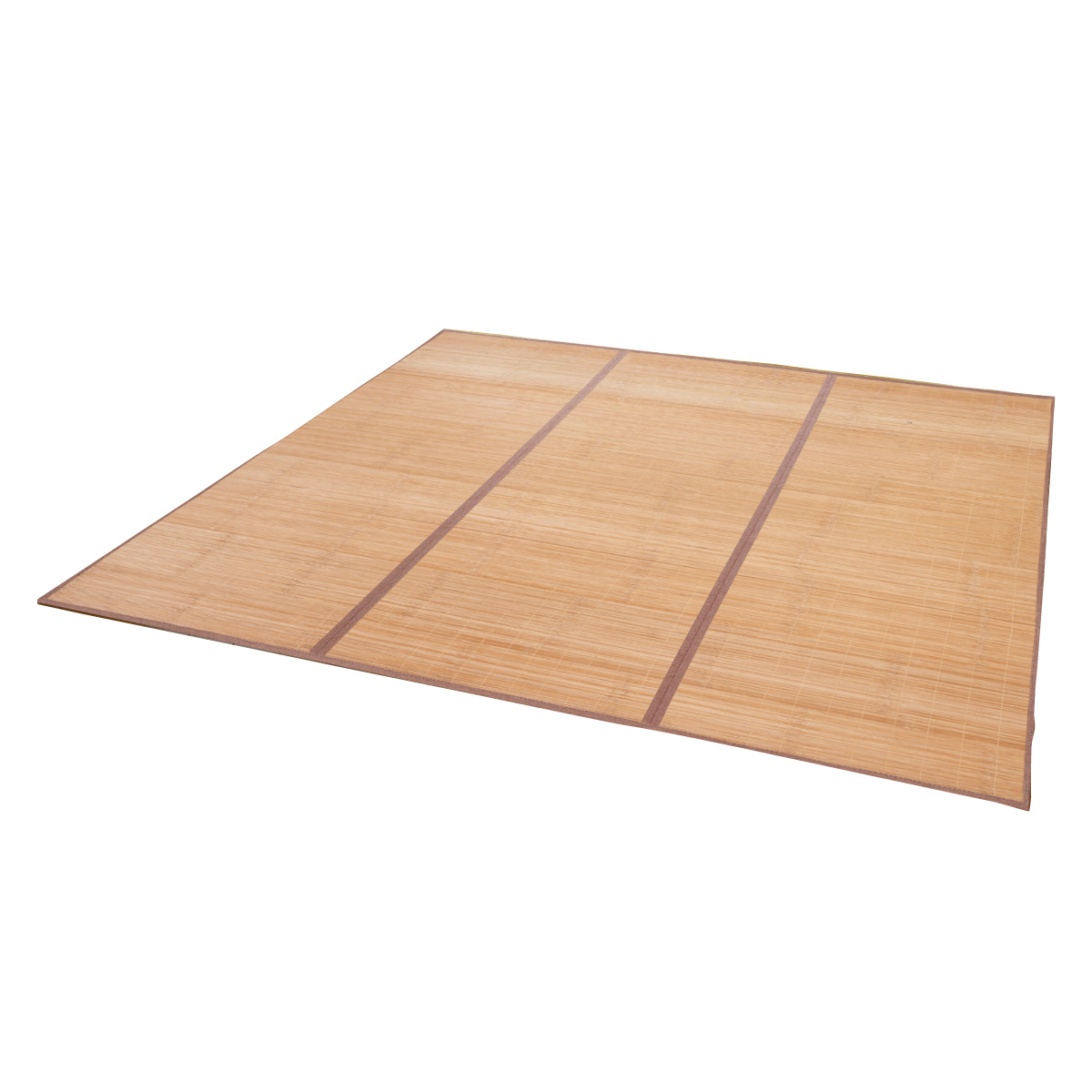 竹ラグ 180×180cm フラット ふっくらラグ ( ラグ マット 竹 ラグマット 天然素材 竹素材 抗菌 消臭効果 防音効果 耐久性 抗菌効果 消臭 防音 抗菌作用 ひんやり 滑り止め すべり止め ) 【ナチュラル】 ナチュラル