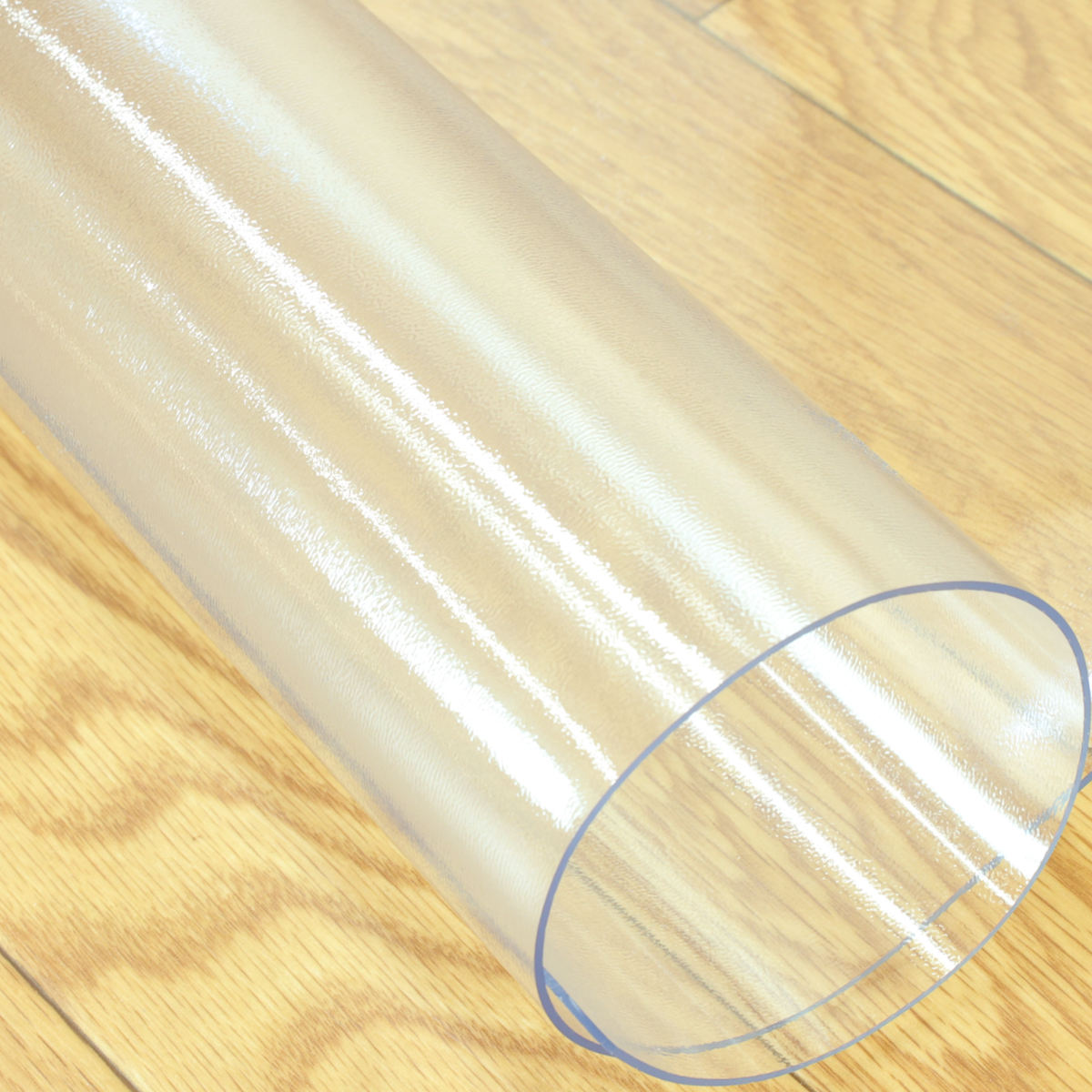 クリアマット 透明マット 抗菌 240×300cm ダイニングマット 折りたたみ ( マット フロアマット 透明 クリア フローリングマット クリアシート 床保護マット 抗菌効果 ズレにくい 防水加工 床暖対応 フローリング フリーカット )