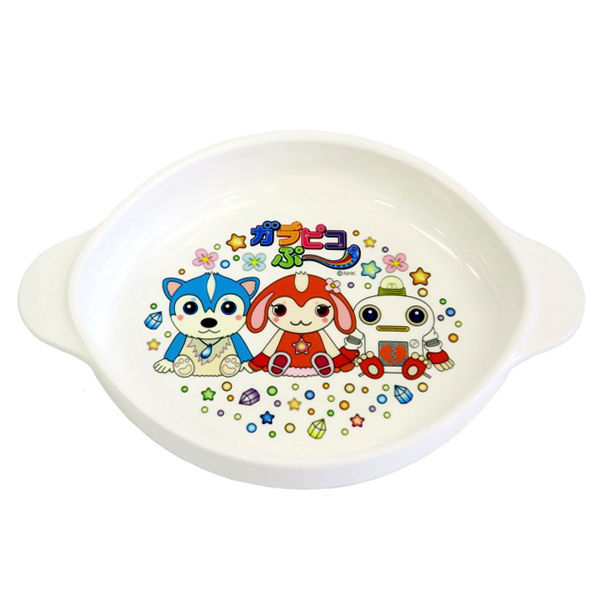 dショッピング |小皿 子供用食器 ガラピコぷ～ キャラクター 食洗機