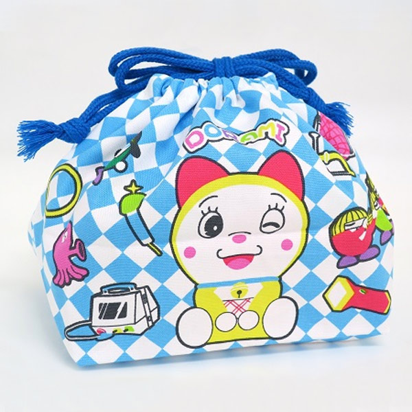 Dショッピング お弁当袋 ドラえもん 弁当袋 ランチ巾着 子供 巾着 巾着袋 キャラクター 給食袋 どらえもん ランチボックス巾着 子供用お弁当袋 こども お弁当グッズ ランチグッズ カテゴリ 弁当箱の販売できる商品 リビングート ドコモの通販サイト