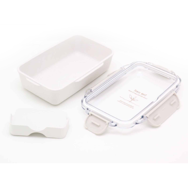 お弁当箱 1段 抗菌 500ml ひのきのぷら No.2 ( 弁当箱 ランチボックス 食洗機対応 レンジ対応 一段弁当箱 日本製 女子 お弁当 弁当 一段 ドーム蓋 食洗機OK レンジOK 仕切り付き プラスチック 大人 女性 ) 【ピンク】 ピンク