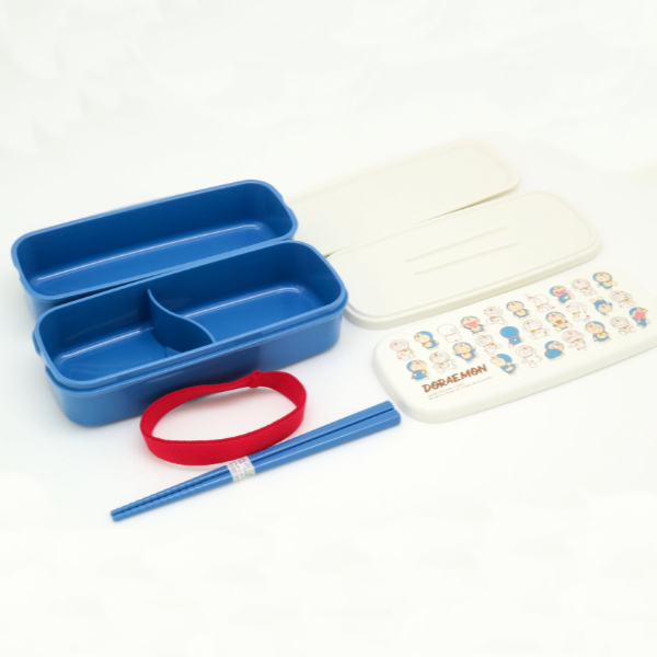 ドラえもん　お弁当箱　おはしセット dショッピング |お弁当箱 2段 640ml ドラえもん ランチボックス