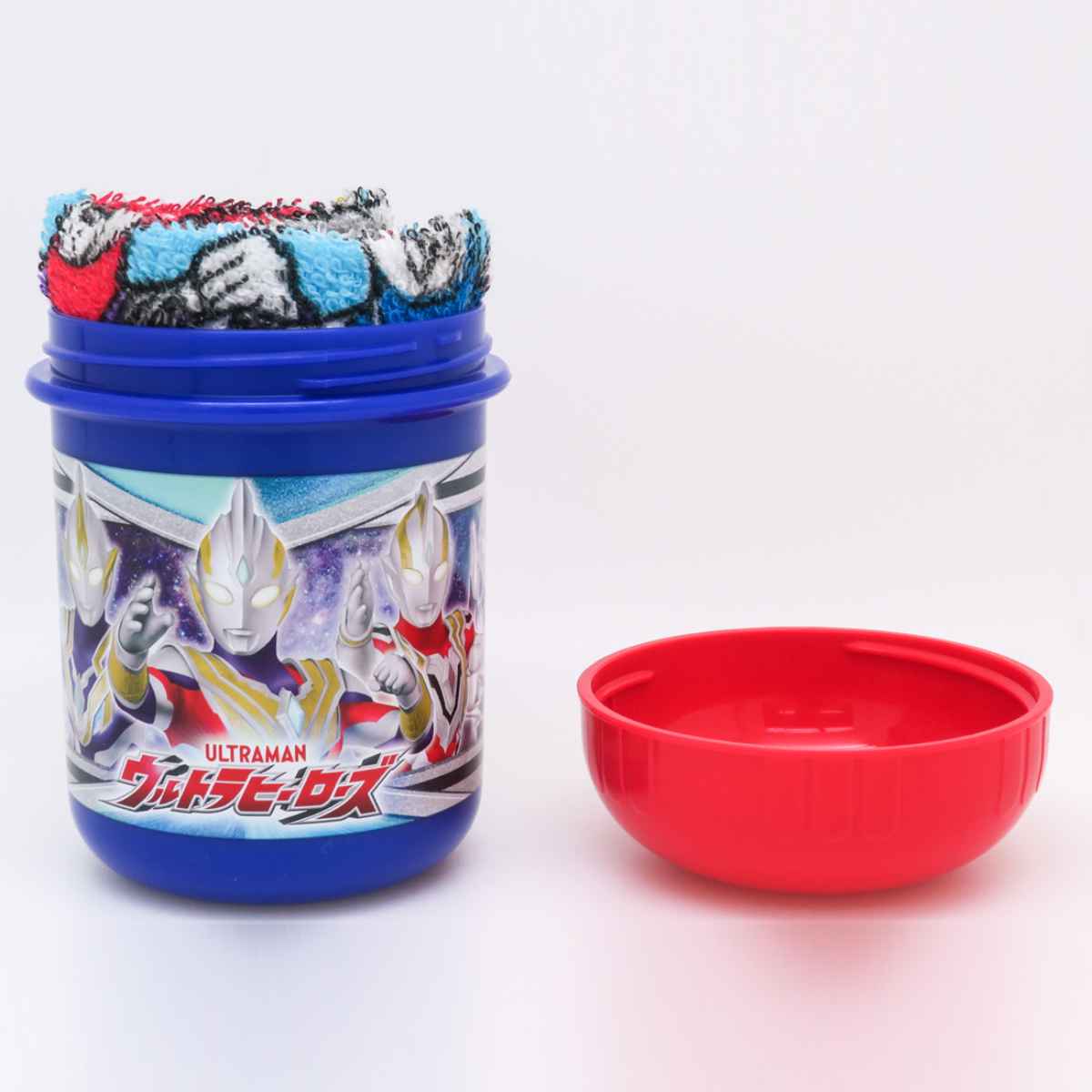 ULTRAMAN ウルトラマン 重箱（三段）、風呂敷、割り箸のセット - キッチン/食器