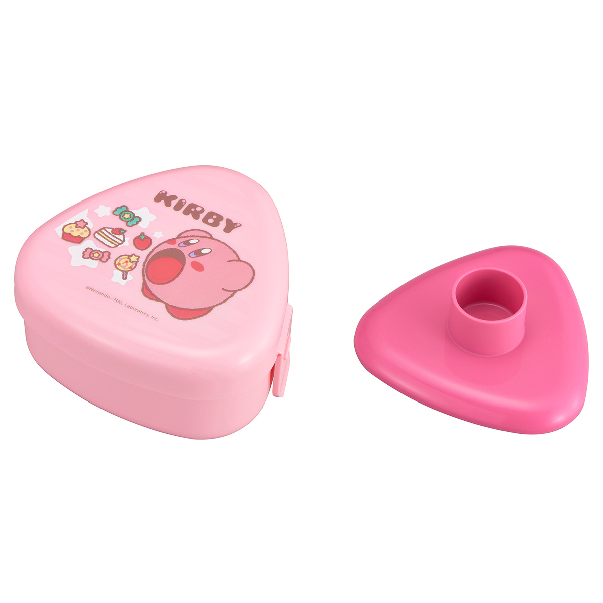 おにぎりケース 星のカービィ ( カービィ レンジ対応 おむすびケース お弁当箱 弁当箱 三角 日本製 女子 男子 レンジOK おにぎり おにぎり弁当箱 おにぎり弁当 女性 )