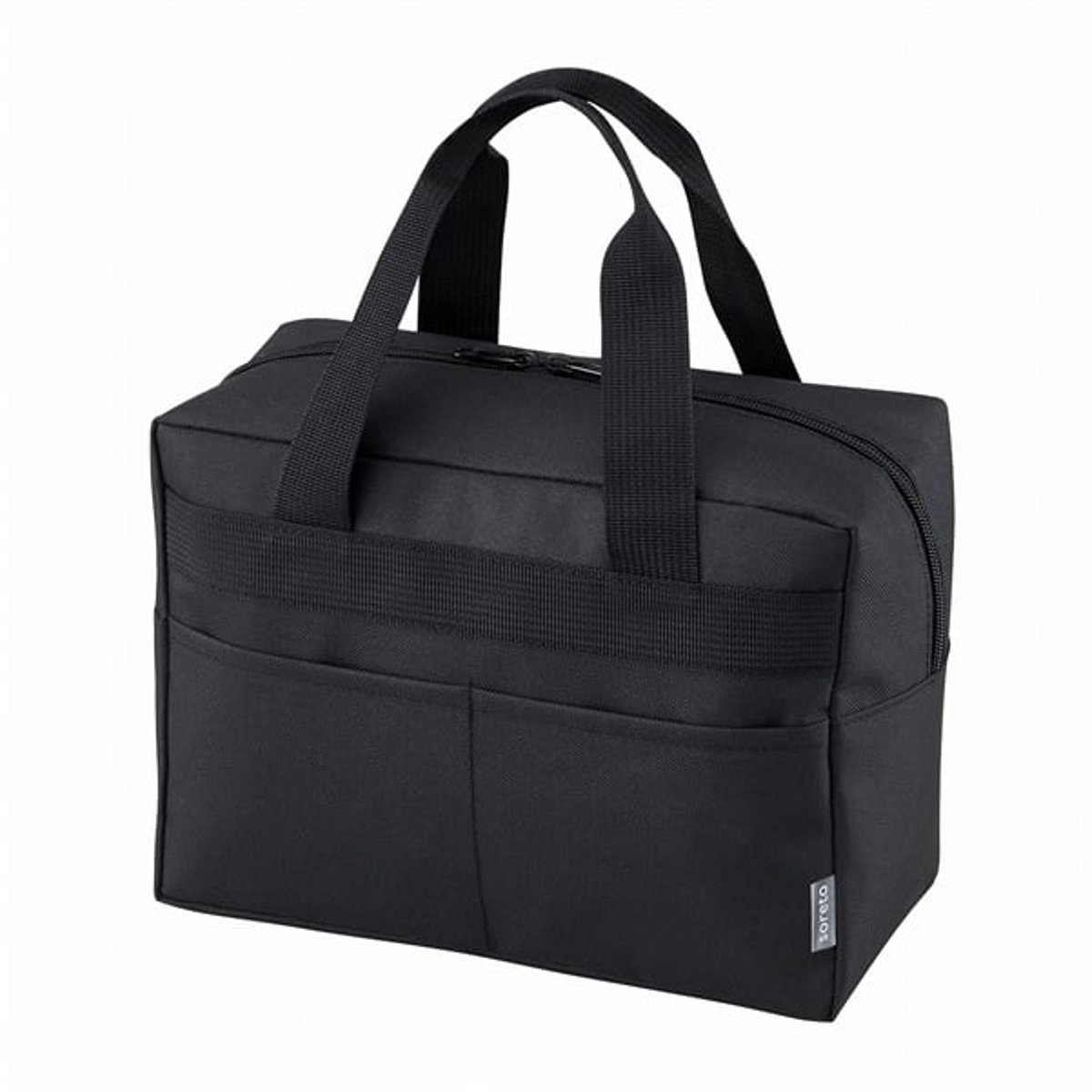 ランチバッグ soreto トートバッグ 保冷 ( 弁当袋 お弁当袋 保冷ランチバッグ 洗濯対応 洗濯可能 ランチトート 保冷ランチトート お弁当入れ 洗える マチ付き 無地 大人 洗濯機OK )