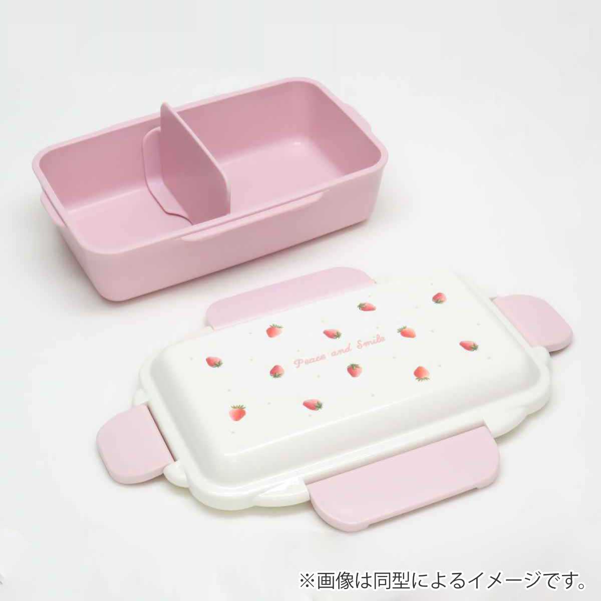 弁当箱 500ml もふりーぬ ランチボックス 仕切付 ( お弁当箱 食洗機対応 レンジ対応 一段 ドーム蓋 日本製 食洗機OK レンジOK お弁当 弁当 4点ロック 仕切り付き 女性 女子 )