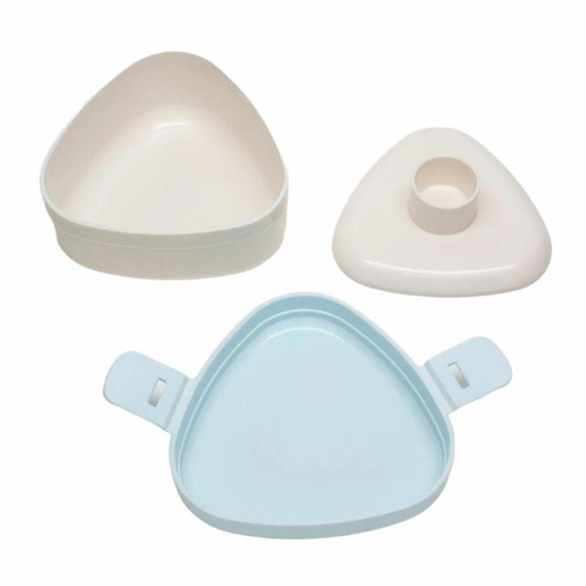 シマエナガ おにぎりケース ( レンジ対応 おむすびケース お弁当箱 弁当箱 三角 日本製 女子 男子 レンジOK おにぎり おにぎり弁当箱 おにぎり弁当 女性 )