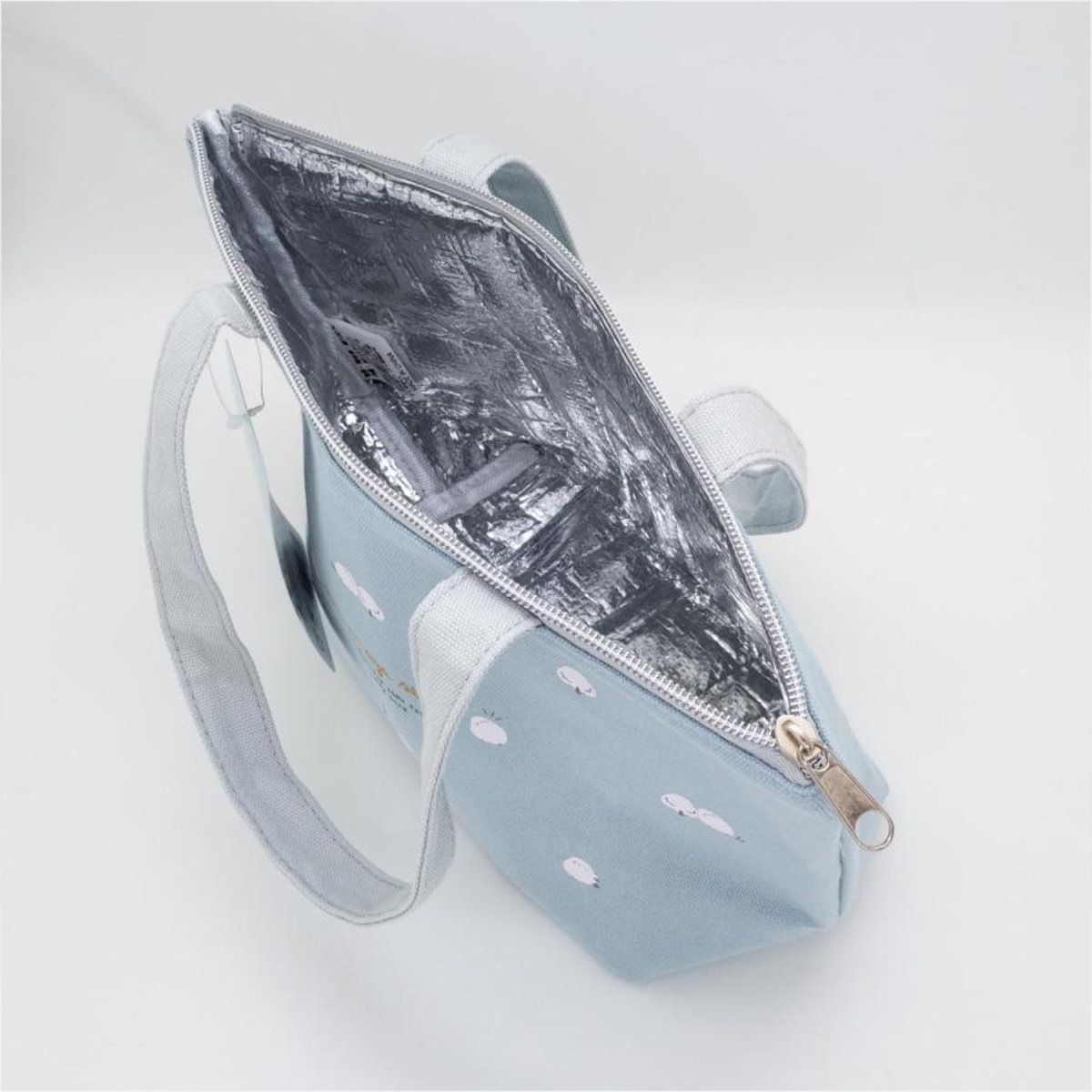 シマエナガ ランチバッグ 保冷 ( 保冷弁当袋 保冷トート お弁当袋 お弁当入れ お弁当バッグ 保冷バッグ お弁当 バッグ 袋 保冷ランチバッグ ファスナー付 おしゃれ シンプル 学校 ミニバッグ )