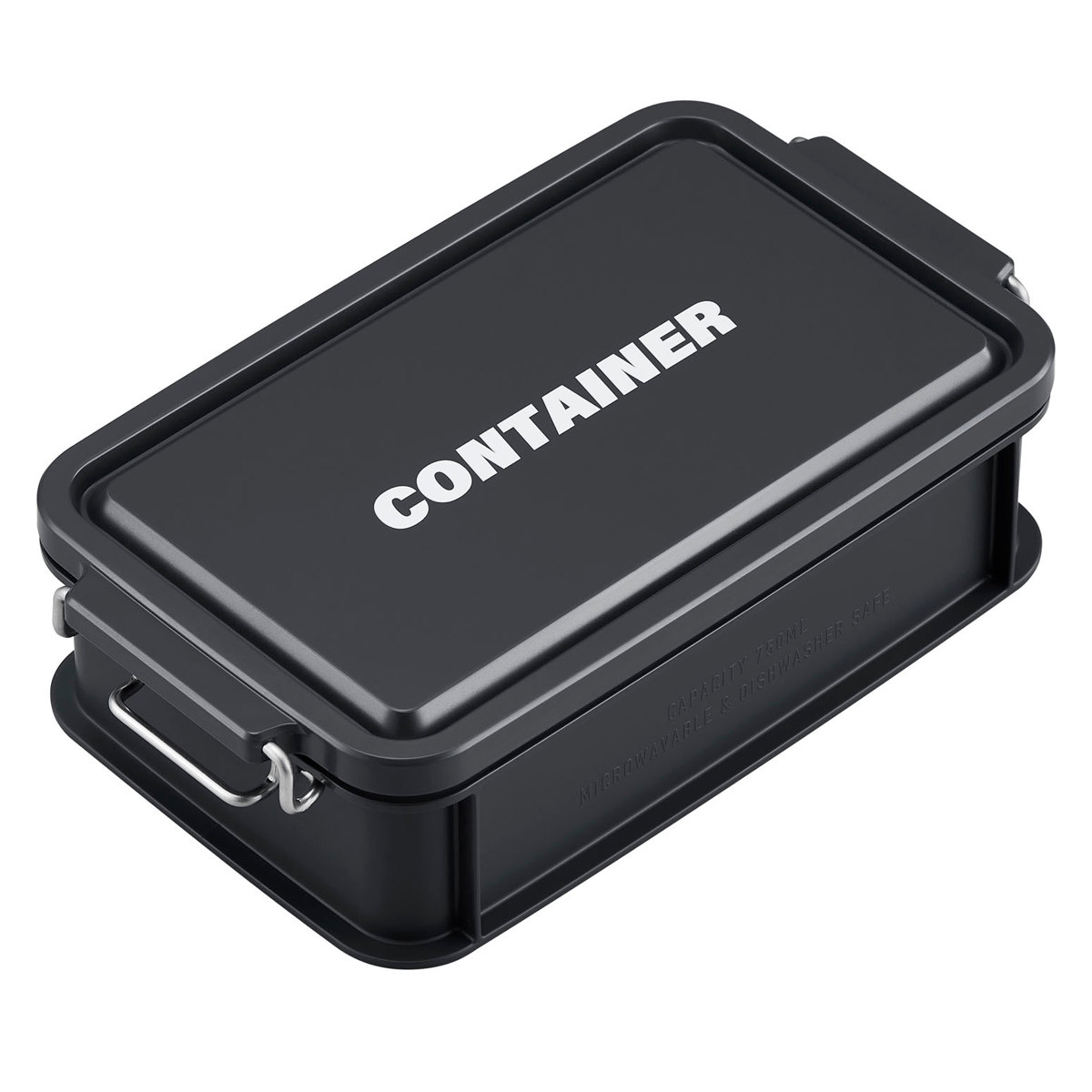 弁当箱 750ml 1段 コンテナランチボックス ( お弁当 レンジ対応 食洗機対応 おしゃれ ランチボックス コンテナ レンジOK 食洗機OK ロック 一段 シリーズ お弁当箱 弁当 スタッキング ピクニック 大容量 パッキン ) 【グリーン】 グリーン