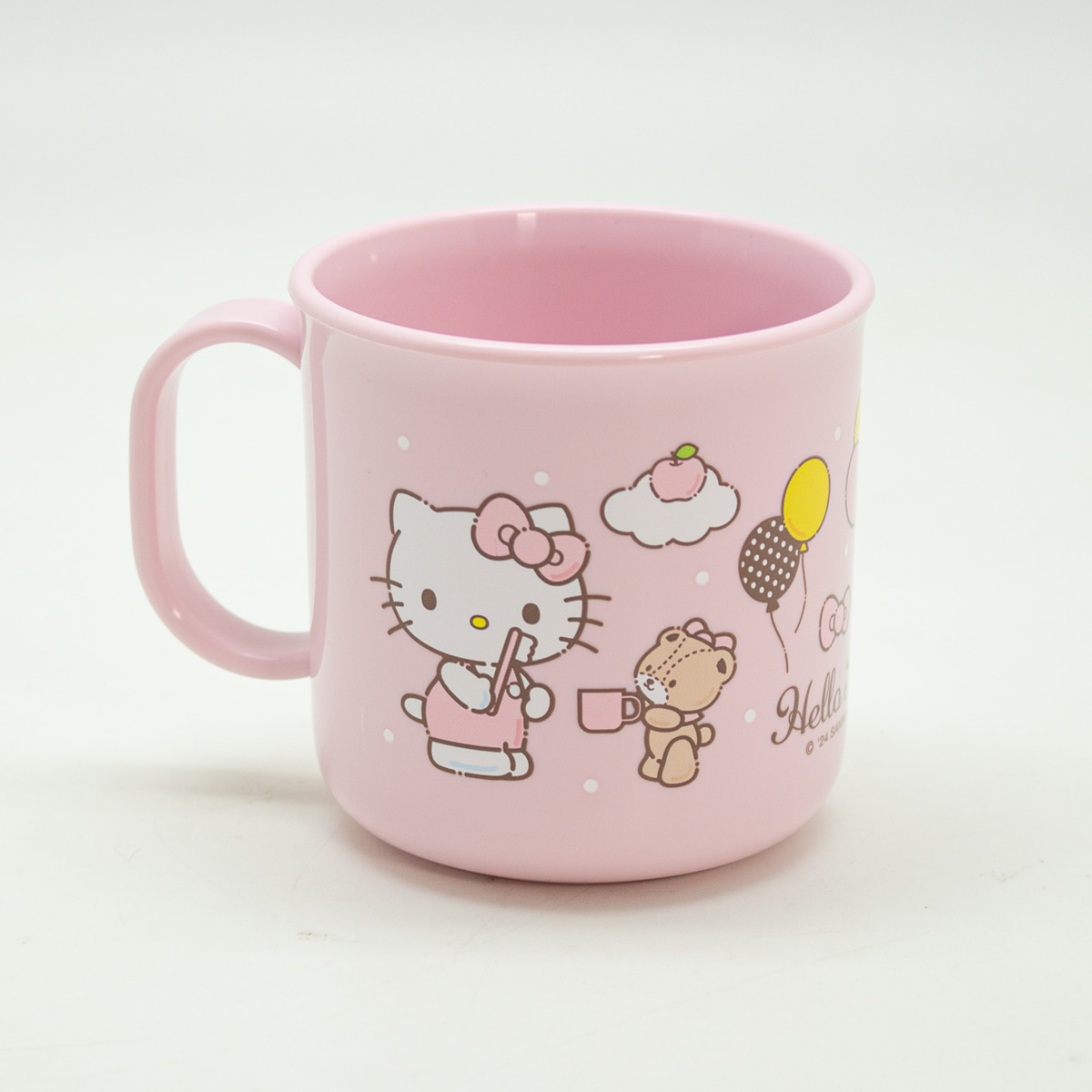 はみがきセット ハローキティ ( 歯ブラシセット コップ 携帯用 子ども用歯ブラシ キャップ付き 日本製 巾着付き 歯ブラシケース 携帯用歯磨き セット ケース 歯磨き 巾着 キッズ )