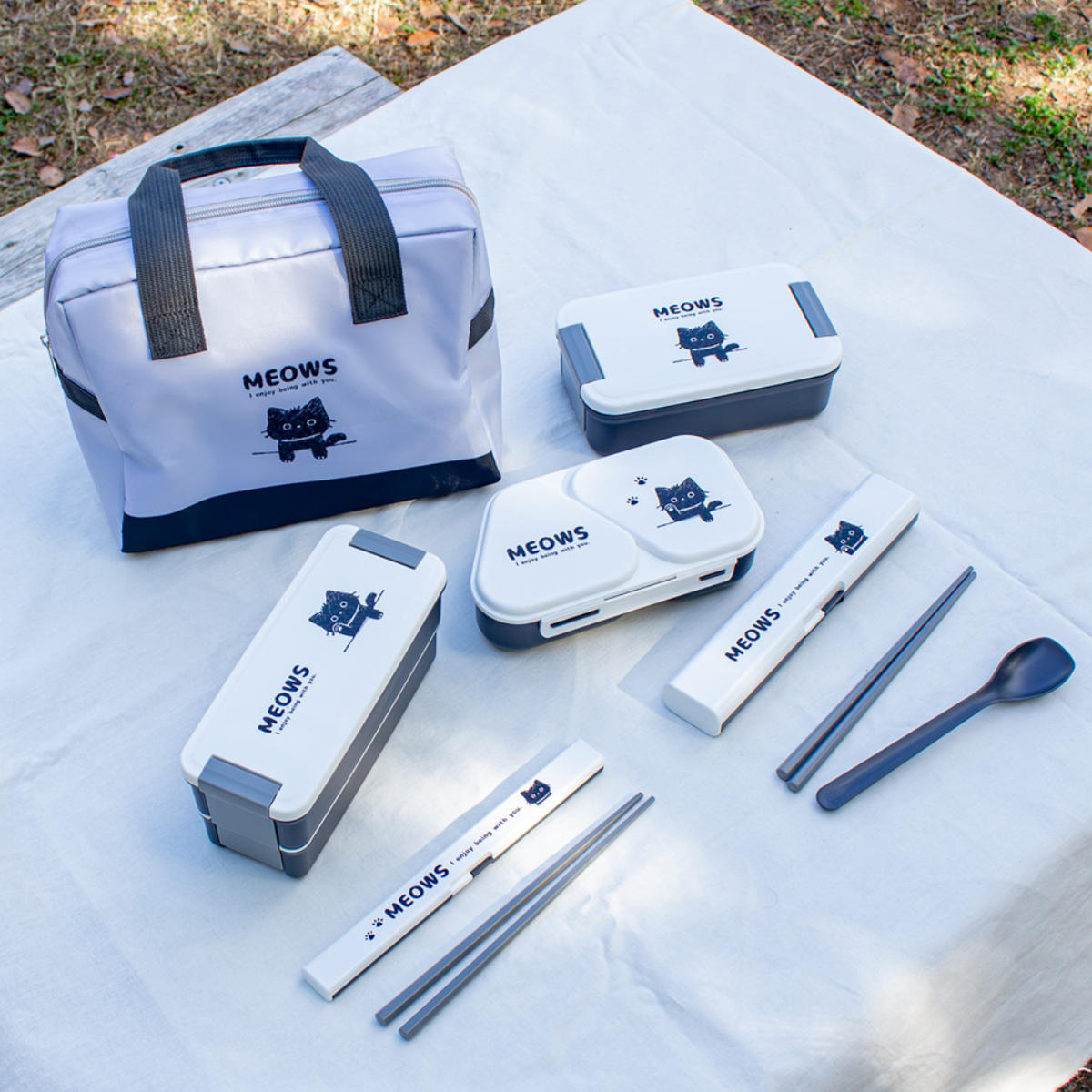 箸箱セット ねこちゃん スリム ( 箸 食洗機対応 19.5センチ お箸 箸箱 はし箱 セット 音が鳴らない 子供 日本製 食洗機OK 給食 お弁当用 携帯箸 弁当 お弁当 携帯用 幼稚園 保育園 キッズ )