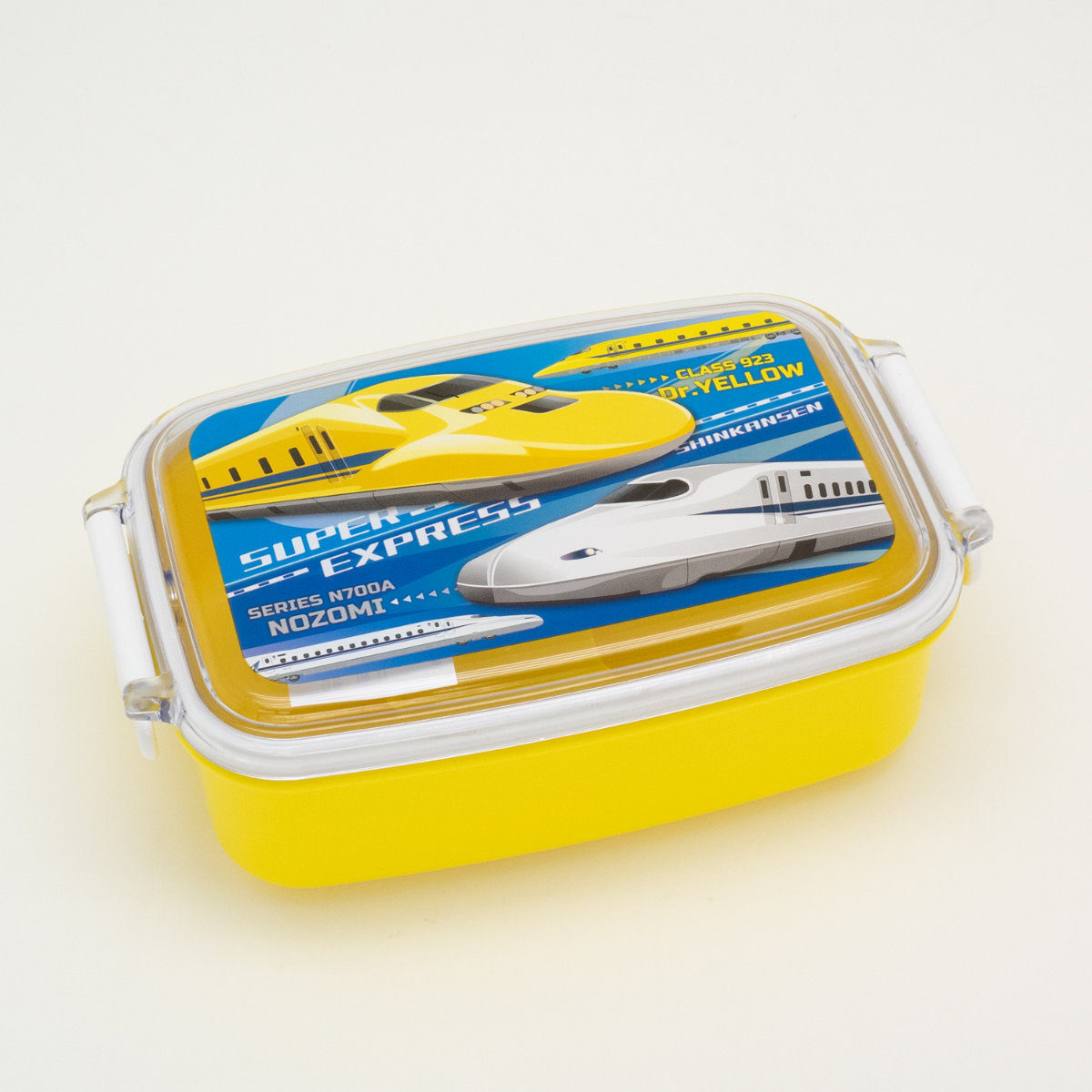 弁当箱 500ml ランチボックス 仕切付 新幹線 ( お弁当箱 レンジ対応 食洗機対応 1段 角型 子供 日本製 電子レンジ対応 キッズ 仕切り付 弁当 お弁当 幼稚園 保育園 )