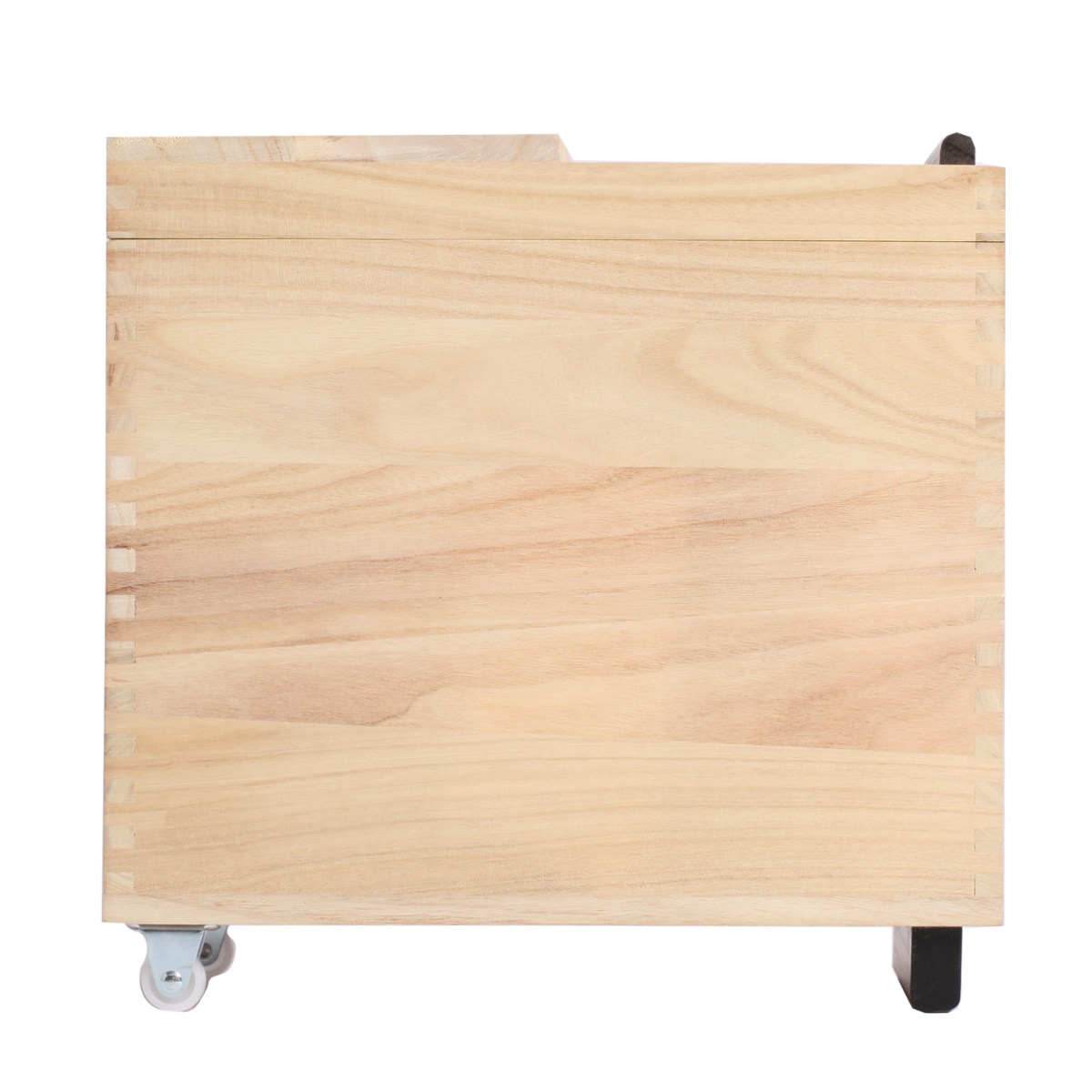 米びつ 桐製 Rice Box 10kg 計量マス付き ( キャスター付き 桐 米櫃 こめびつ スリム おしゃれ 調湿 防虫 和風 ライスストッカー 1合 桐製米びつ お米 収納 保存 計量 ストッカー 木製 米 保管 )